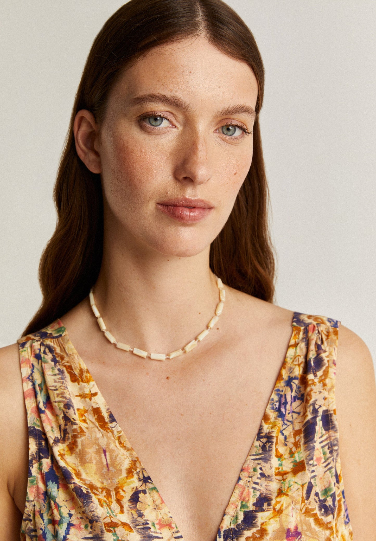 PRINTED WAISTCOAT WITH SIDE KNOT