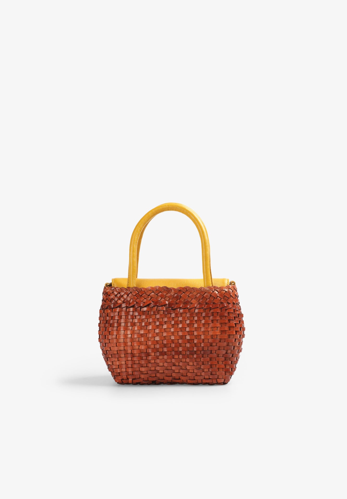 BRAIDED LEATHER MINI BAG