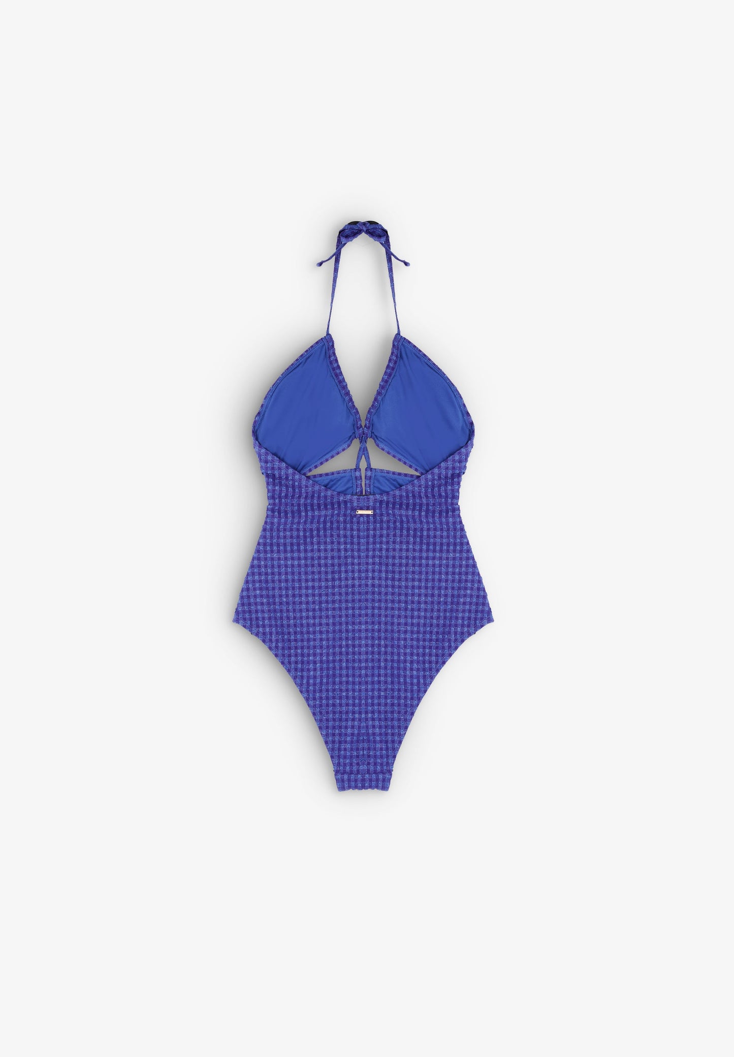 LUREX GINGHAM SWIMSUIT
