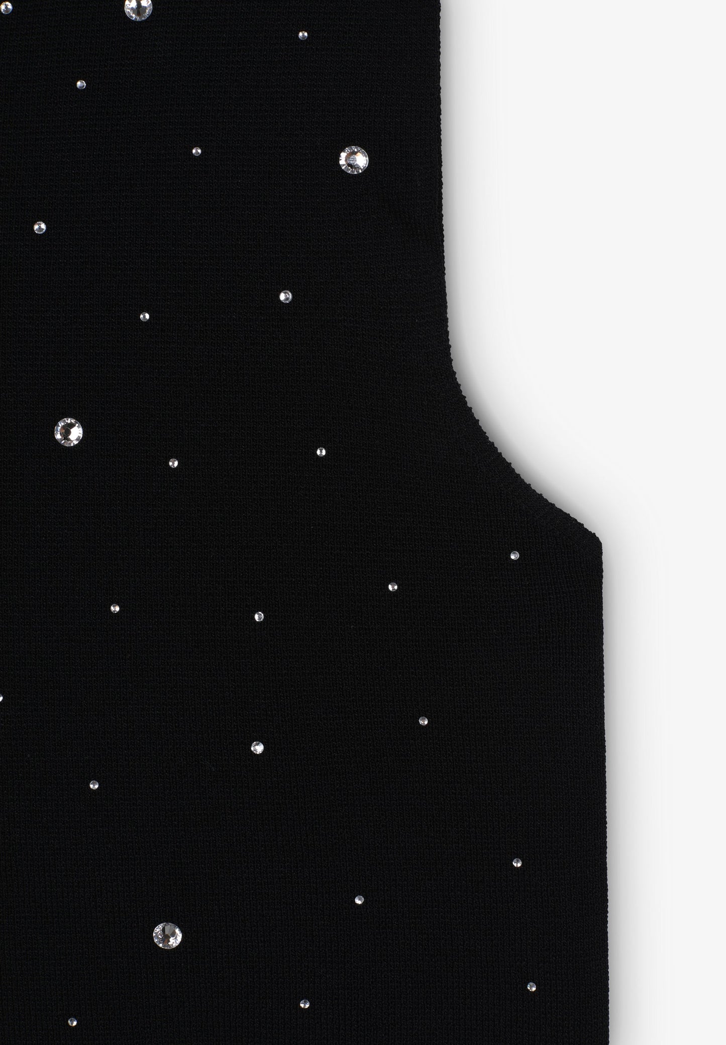 KNIT TOP WITH BEAD DETAIL