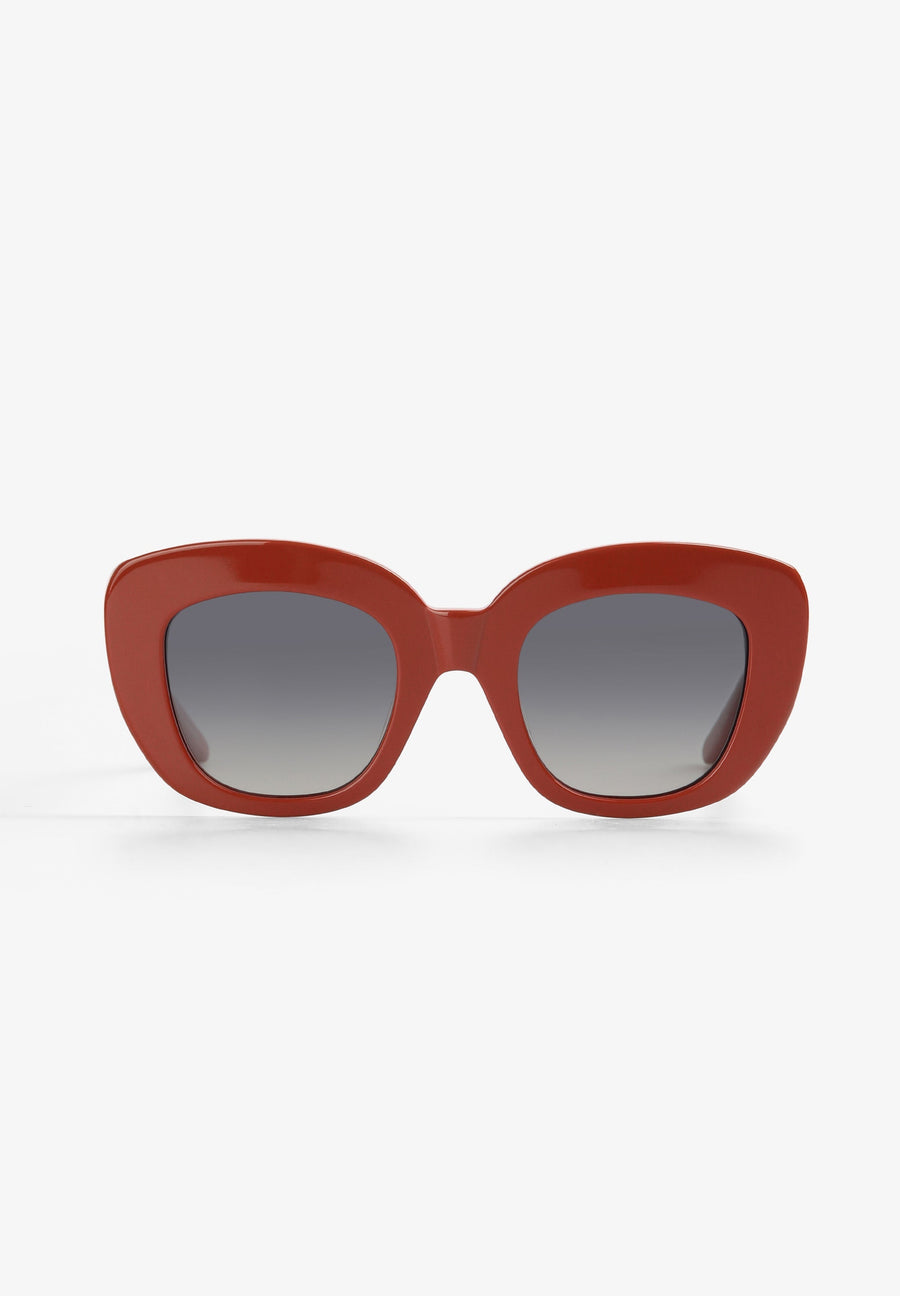 SUNGLASSES WITH ACETATE FRAME