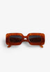 RECTANGULAR ACETATE SUNGLASSES