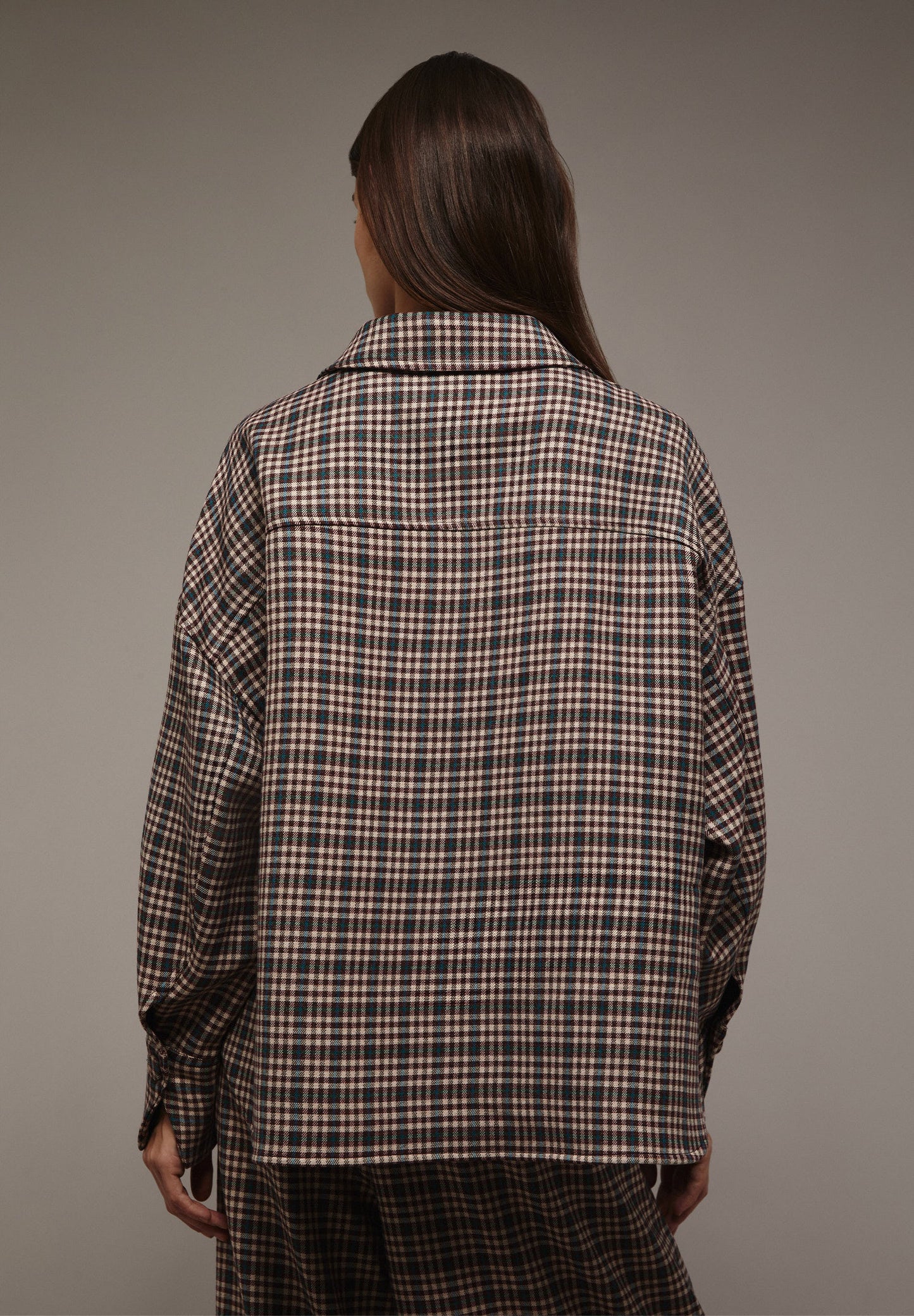 QUILTED CARDIGAN WITH GLASS ON THE POCKETS