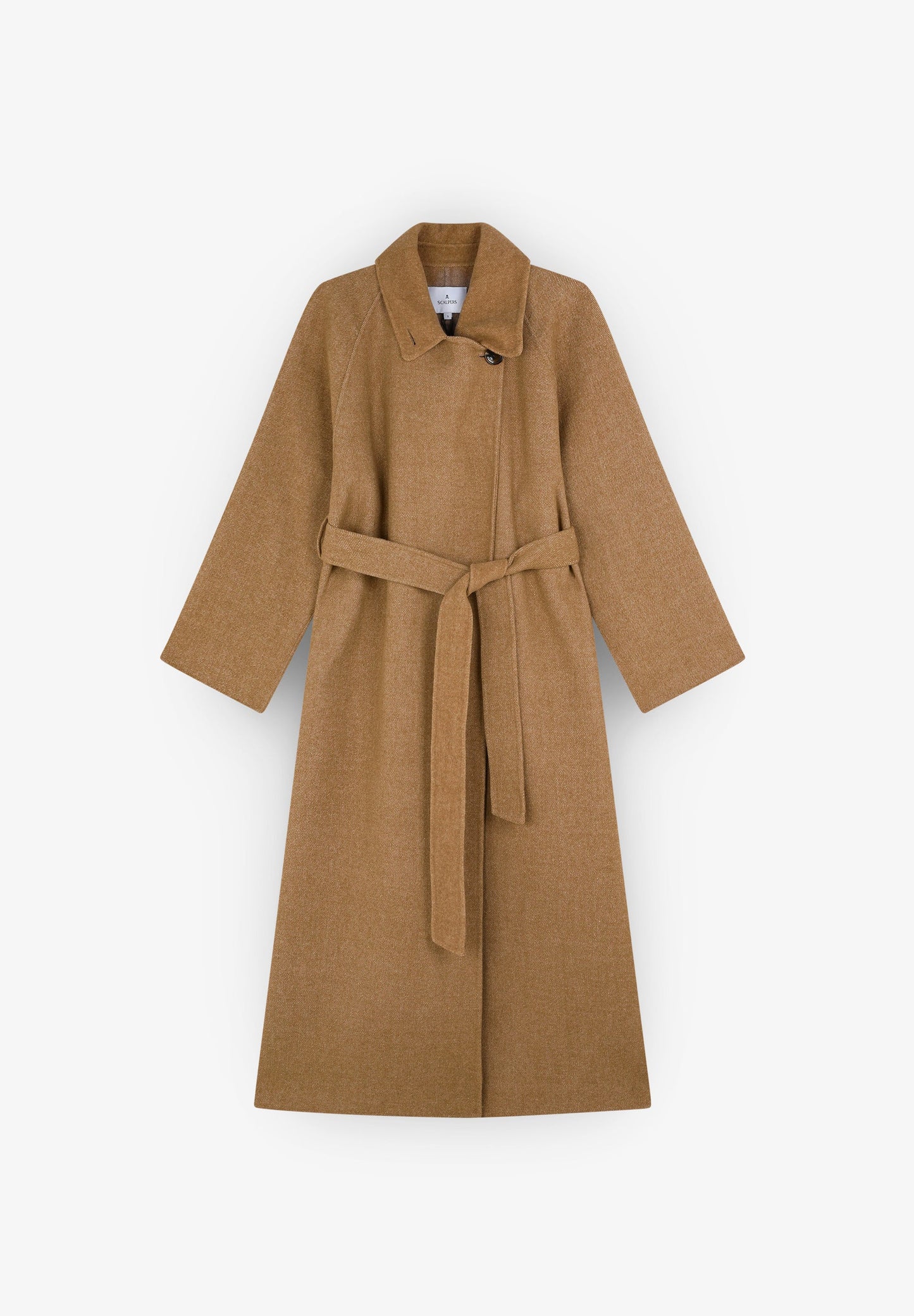 WOOL COAT WITH BELT