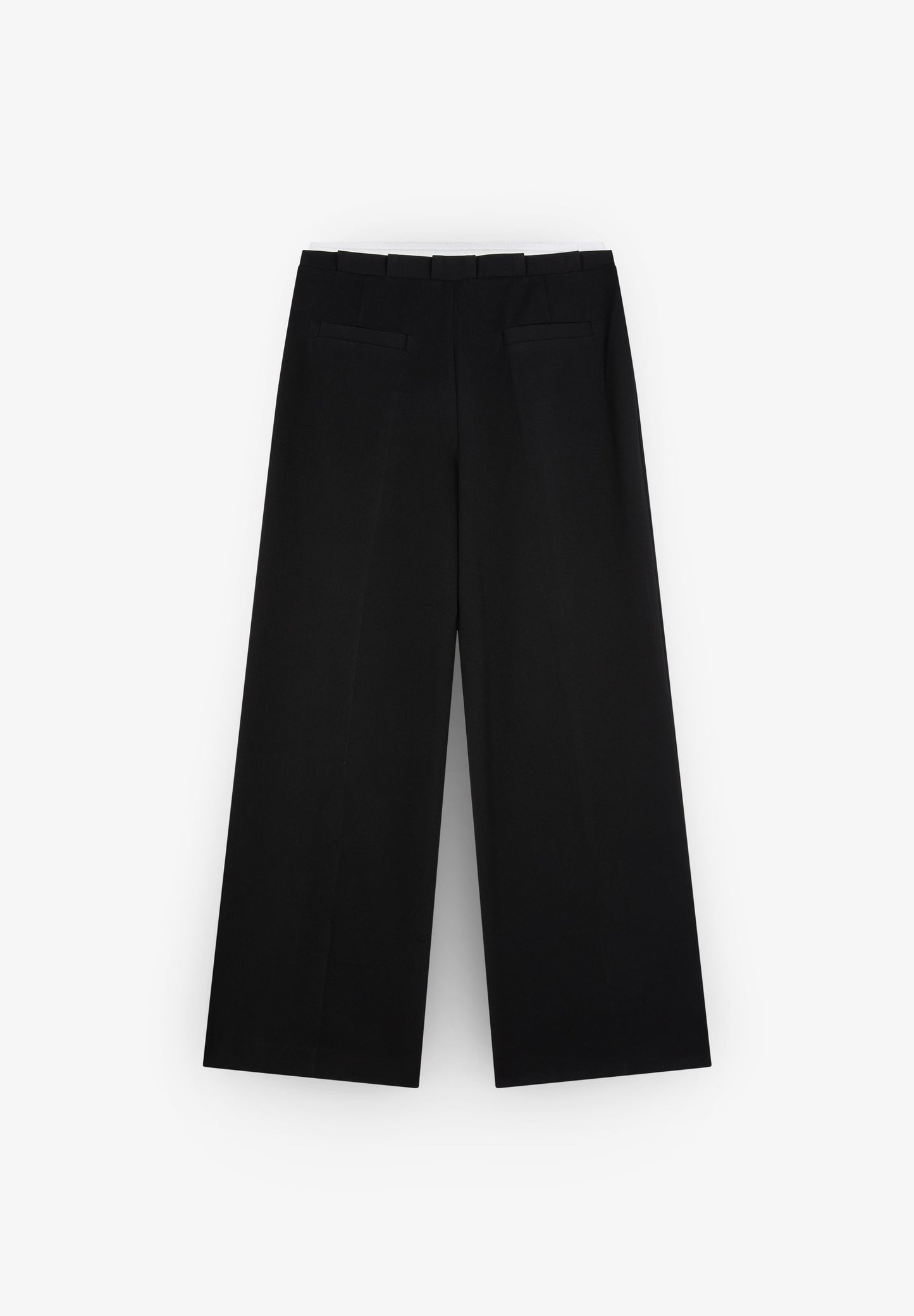 TROUSERS WITH WAISTBAND DETAIL