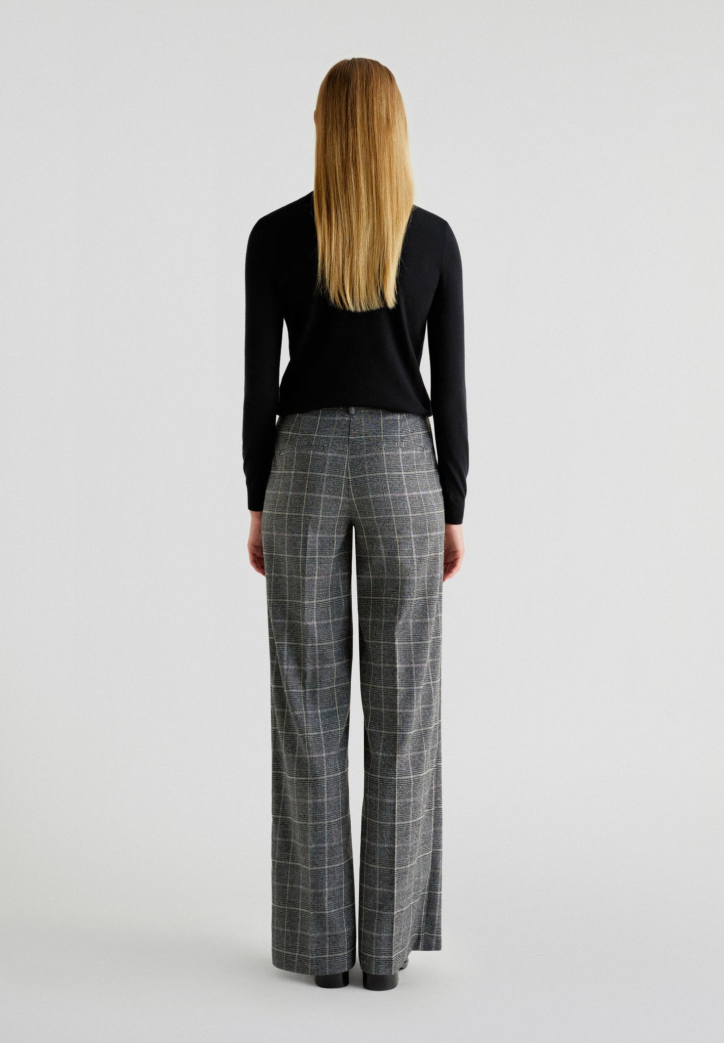 FULL LENGTH CHECK TROUSERS