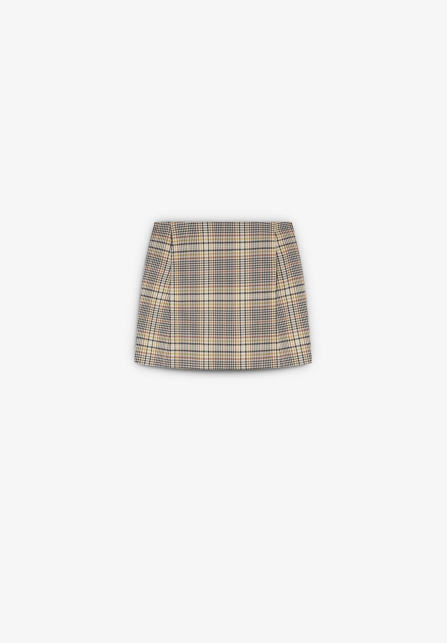 CHECK MINI SKIRT