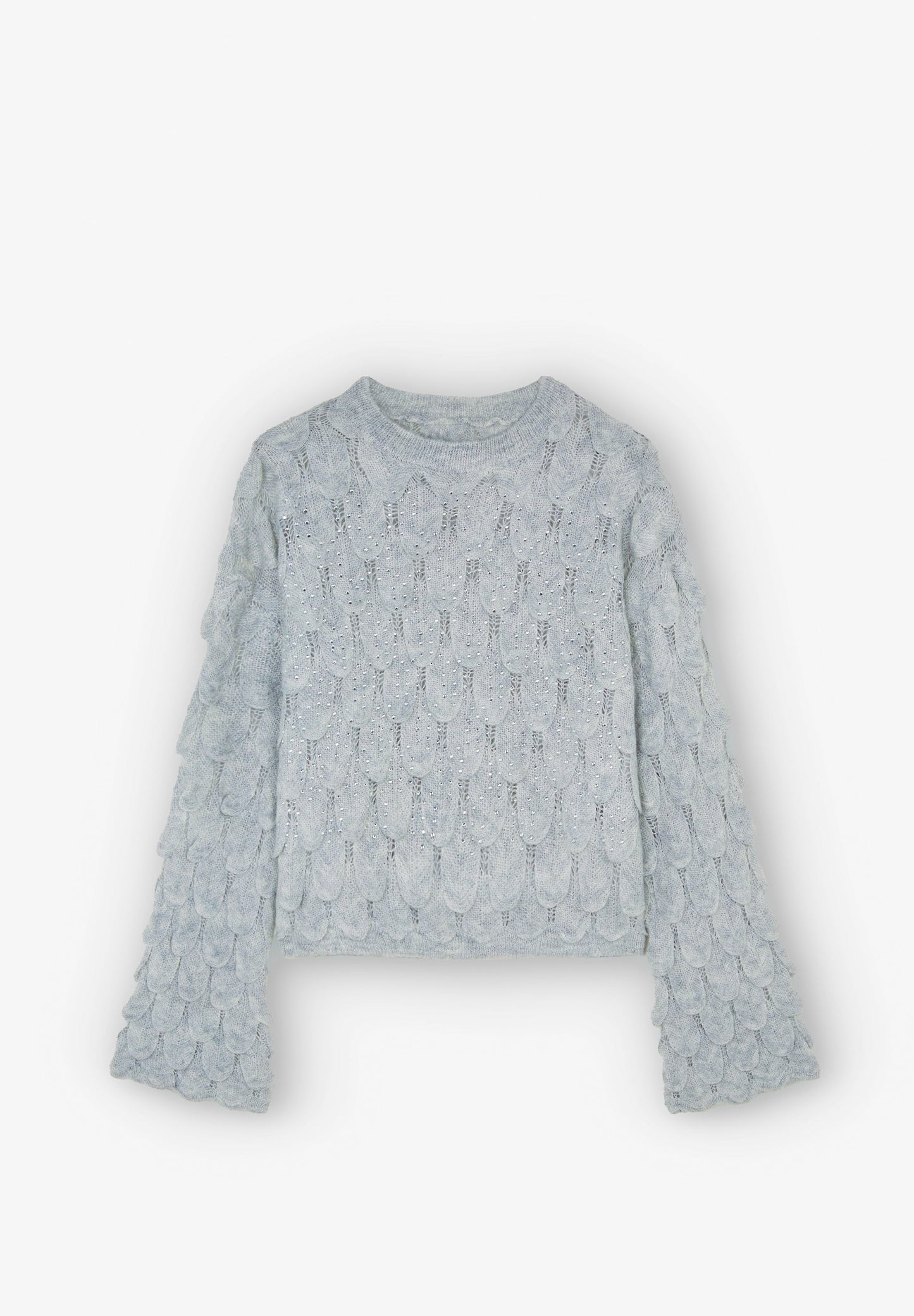 SWEATER WITH CRYSTAL DETAIL