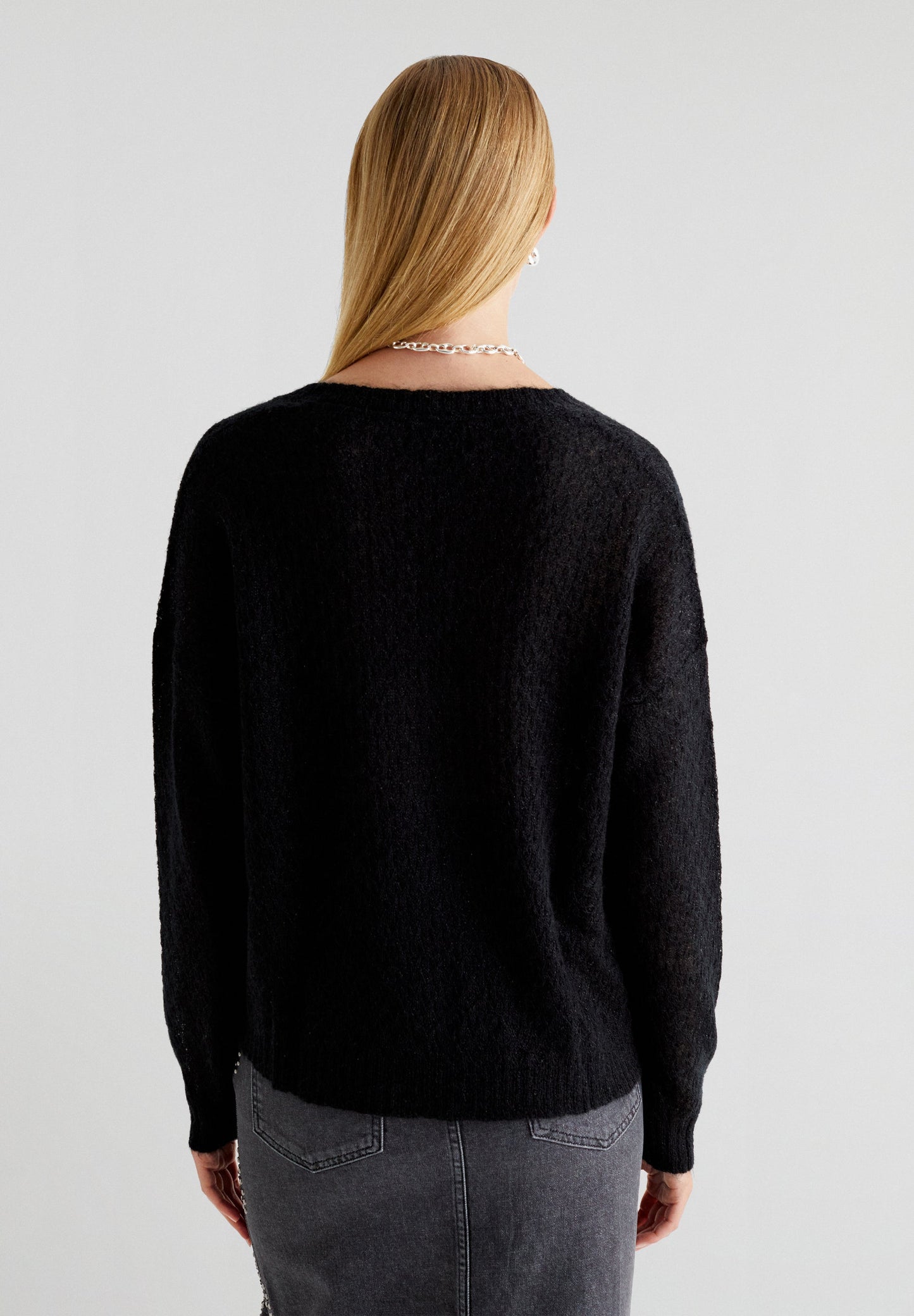 SWEATER WITH LUREX DETAIL