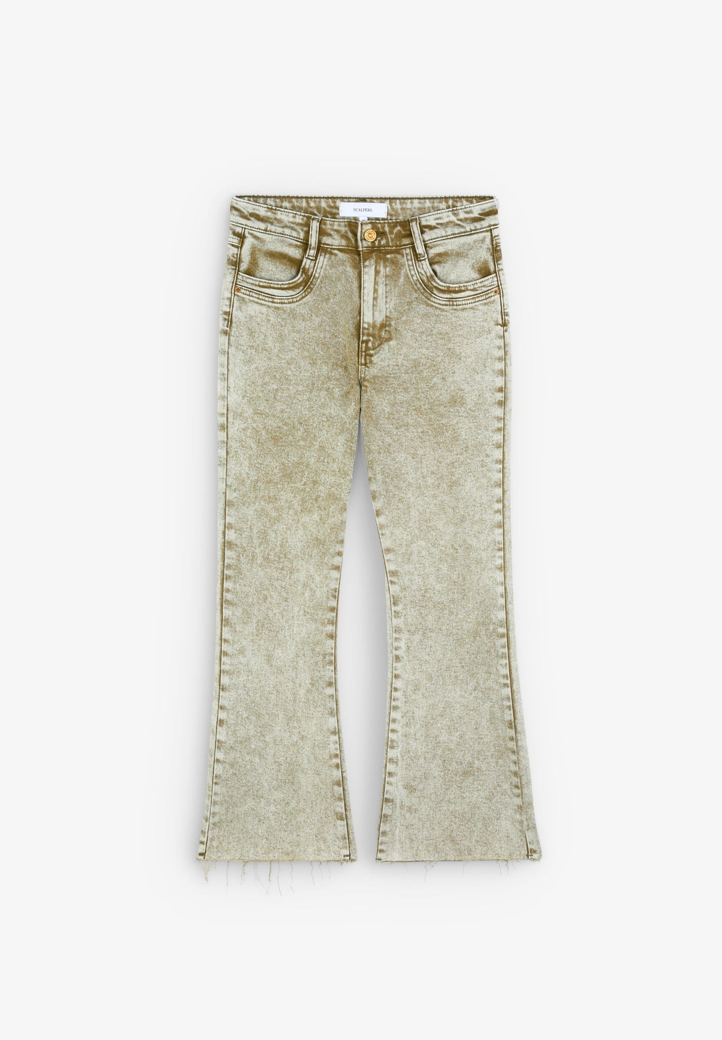 FLARED FADED JEANS