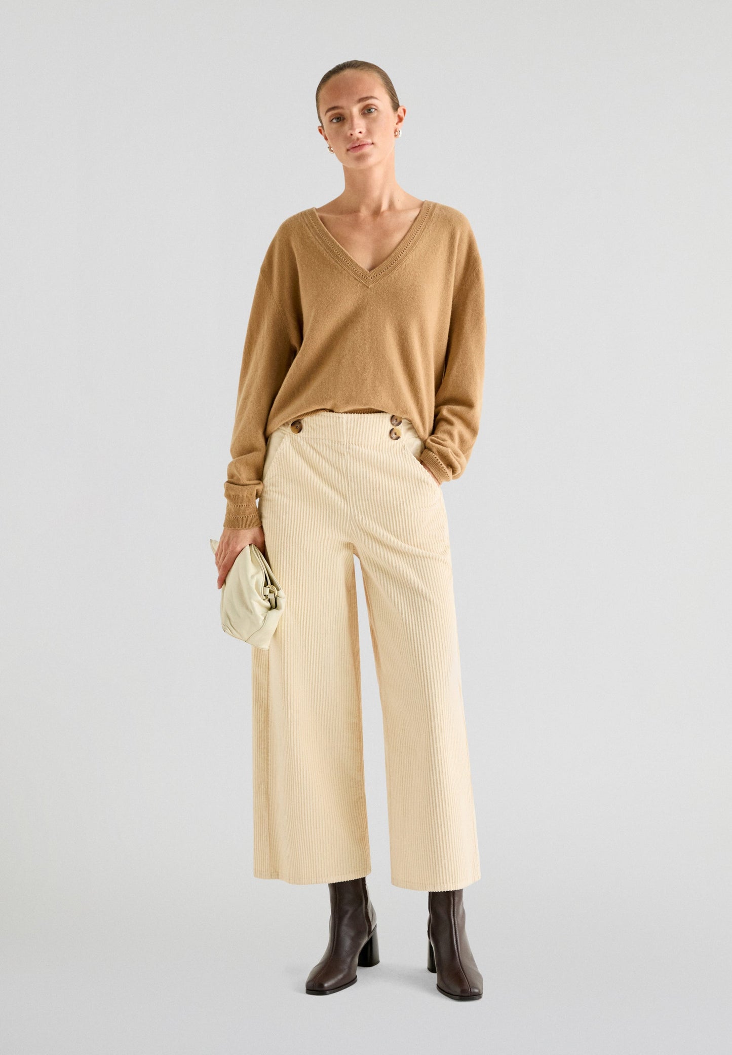 CORDUROY CULOTTE TROUSERS