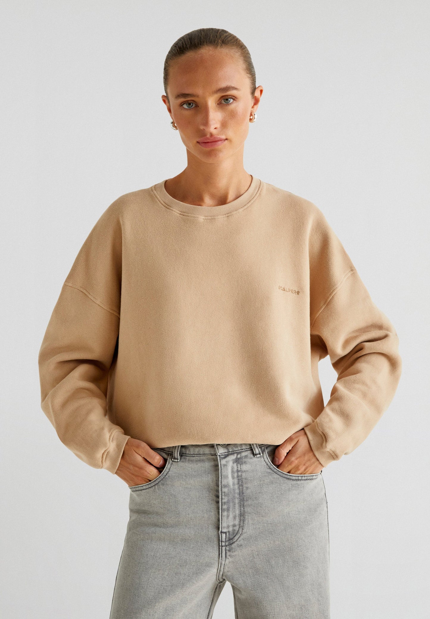 SOFT SWEATER WITH LOGO