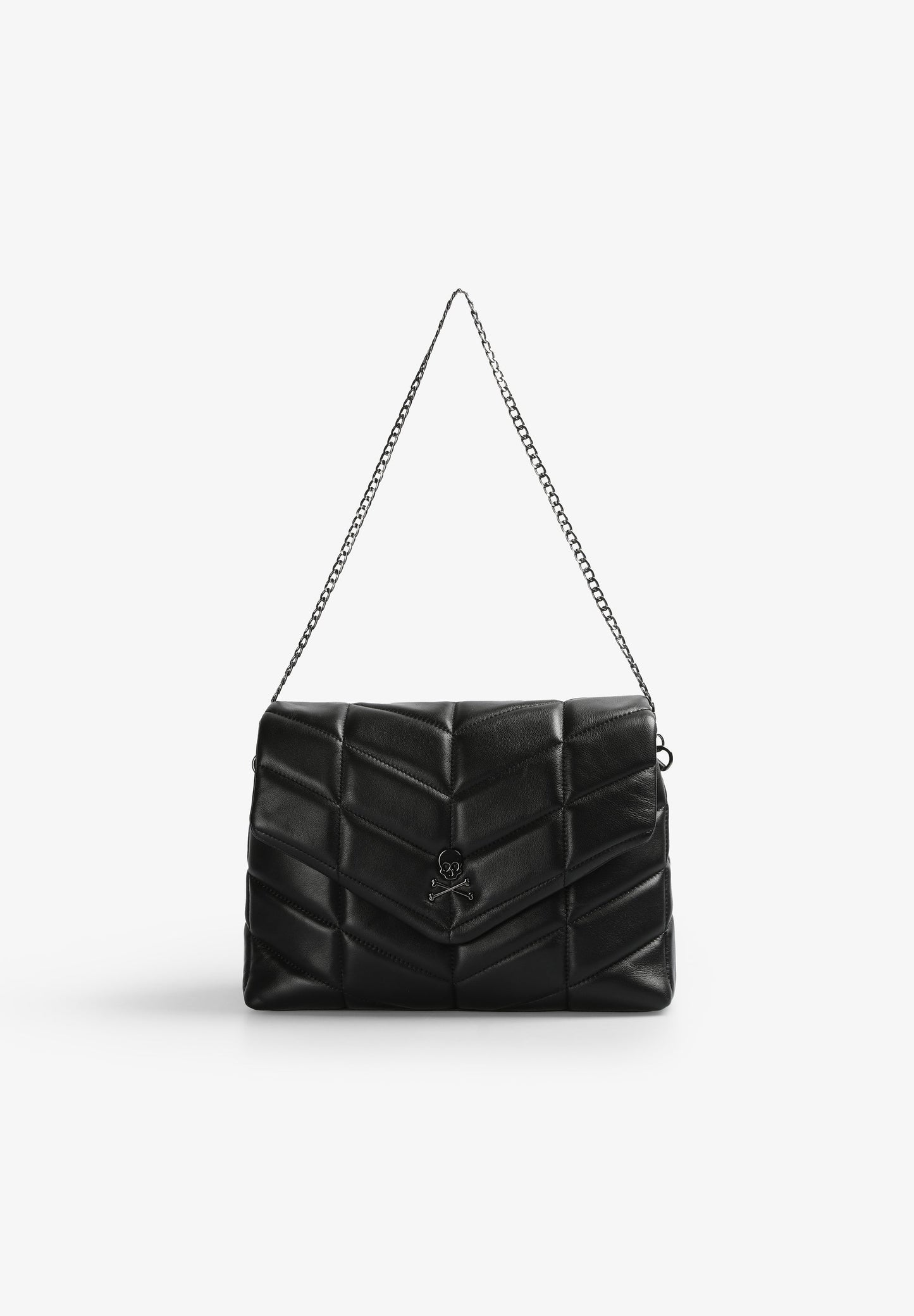 QUILTED LEATHER CROSSBODY BAG