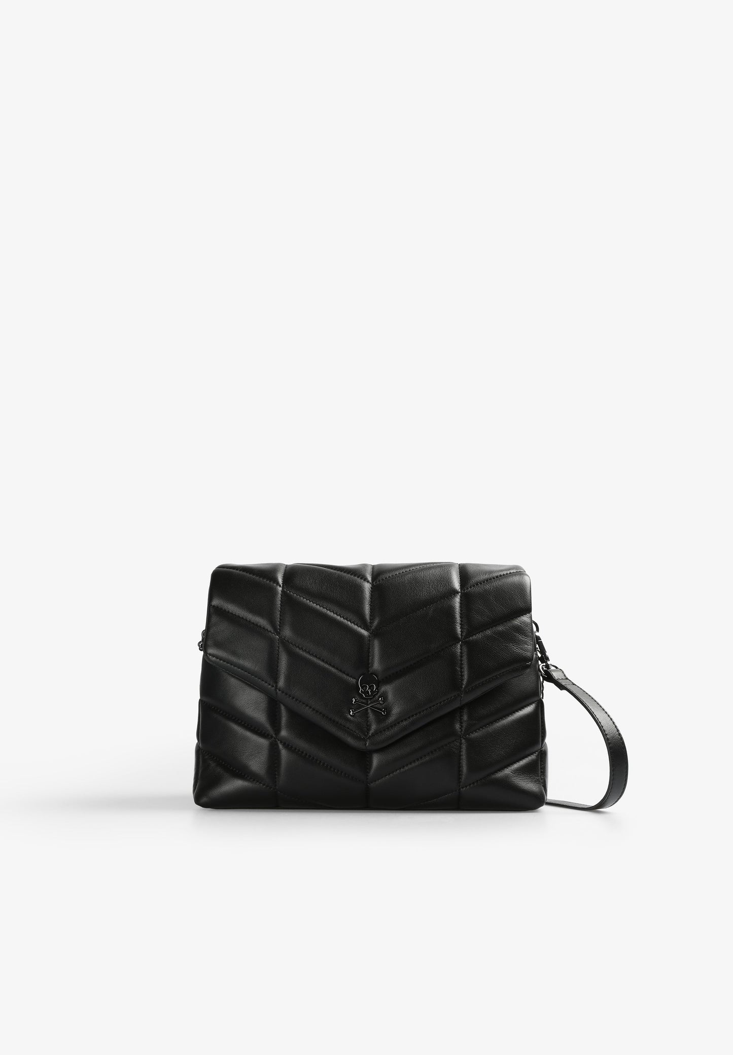 QUILTED LEATHER CROSSBODY BAG