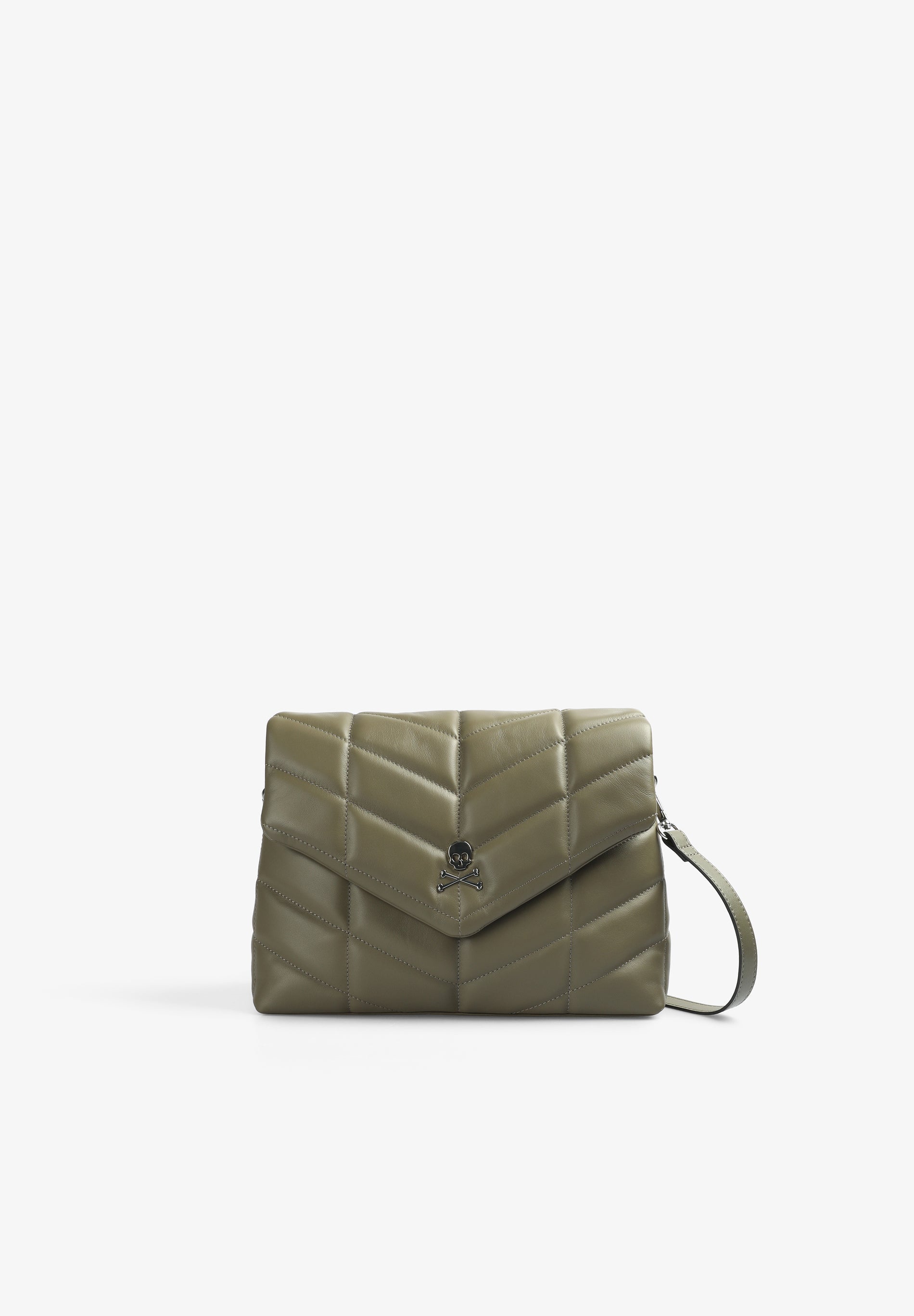 QUILTED LEATHER CROSSBODY BAG