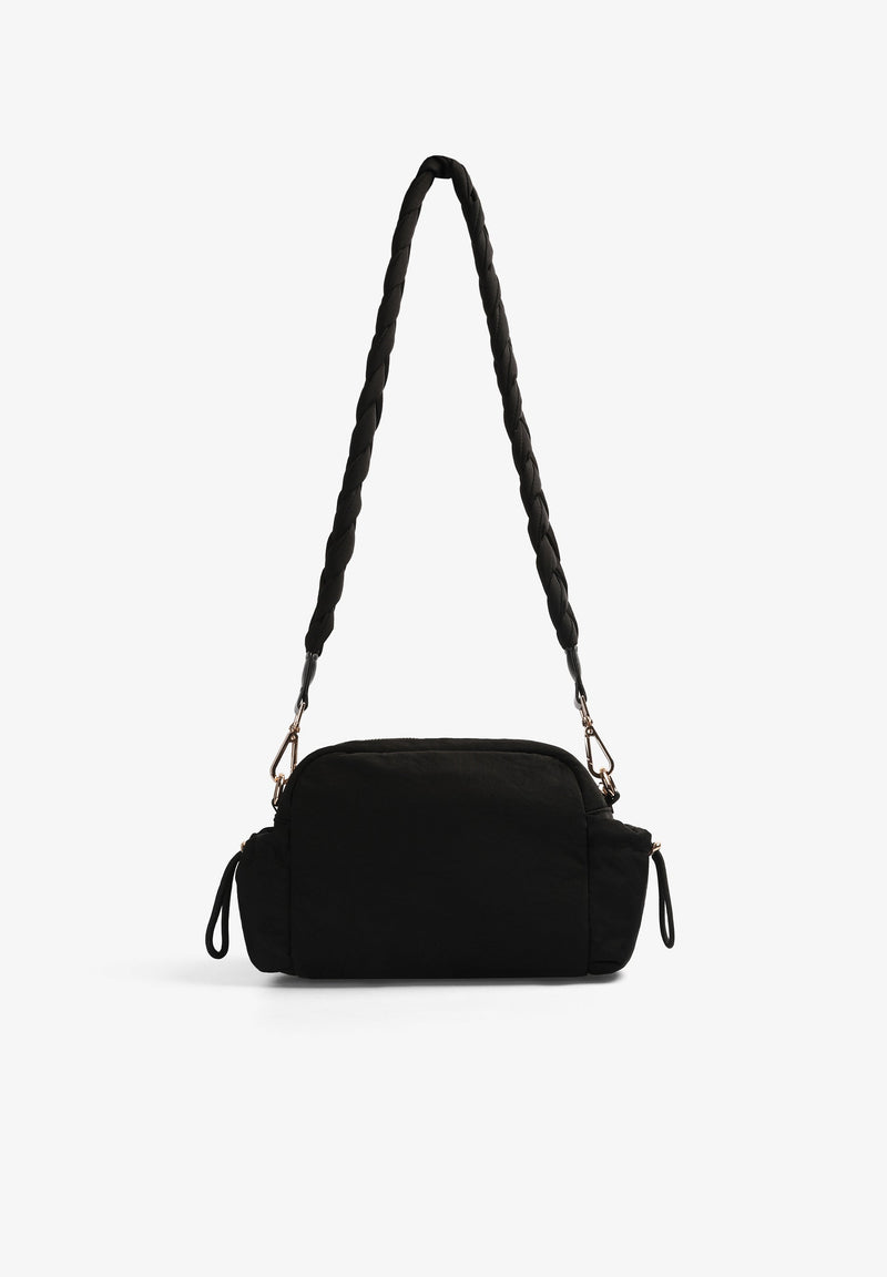 BAG WITH BRAIDED STRAP DETAIL
