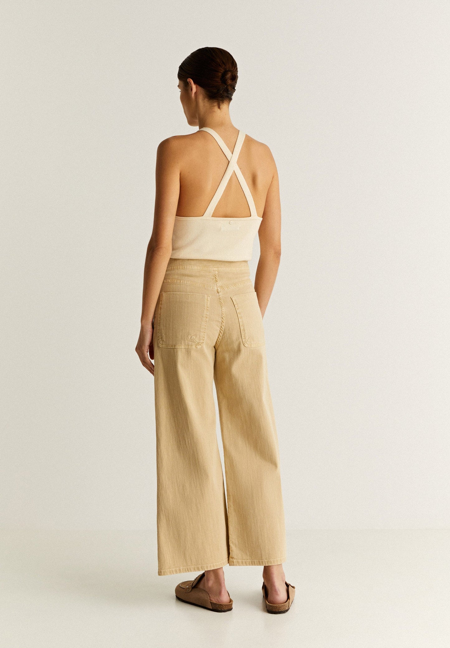 CULOTTE JEANS WITH BUTTONS