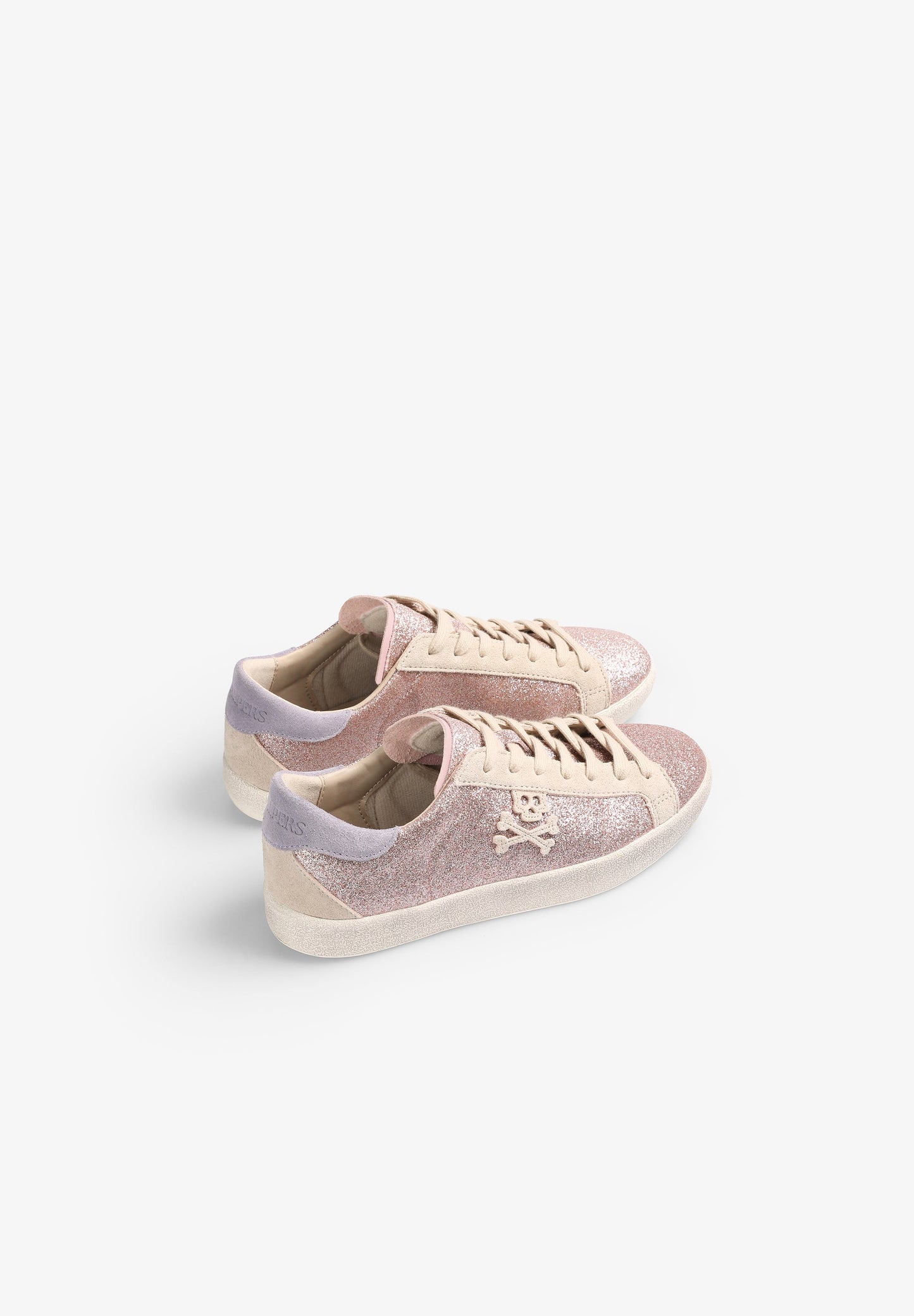 LOW TOP GLITTER SNEAKERS