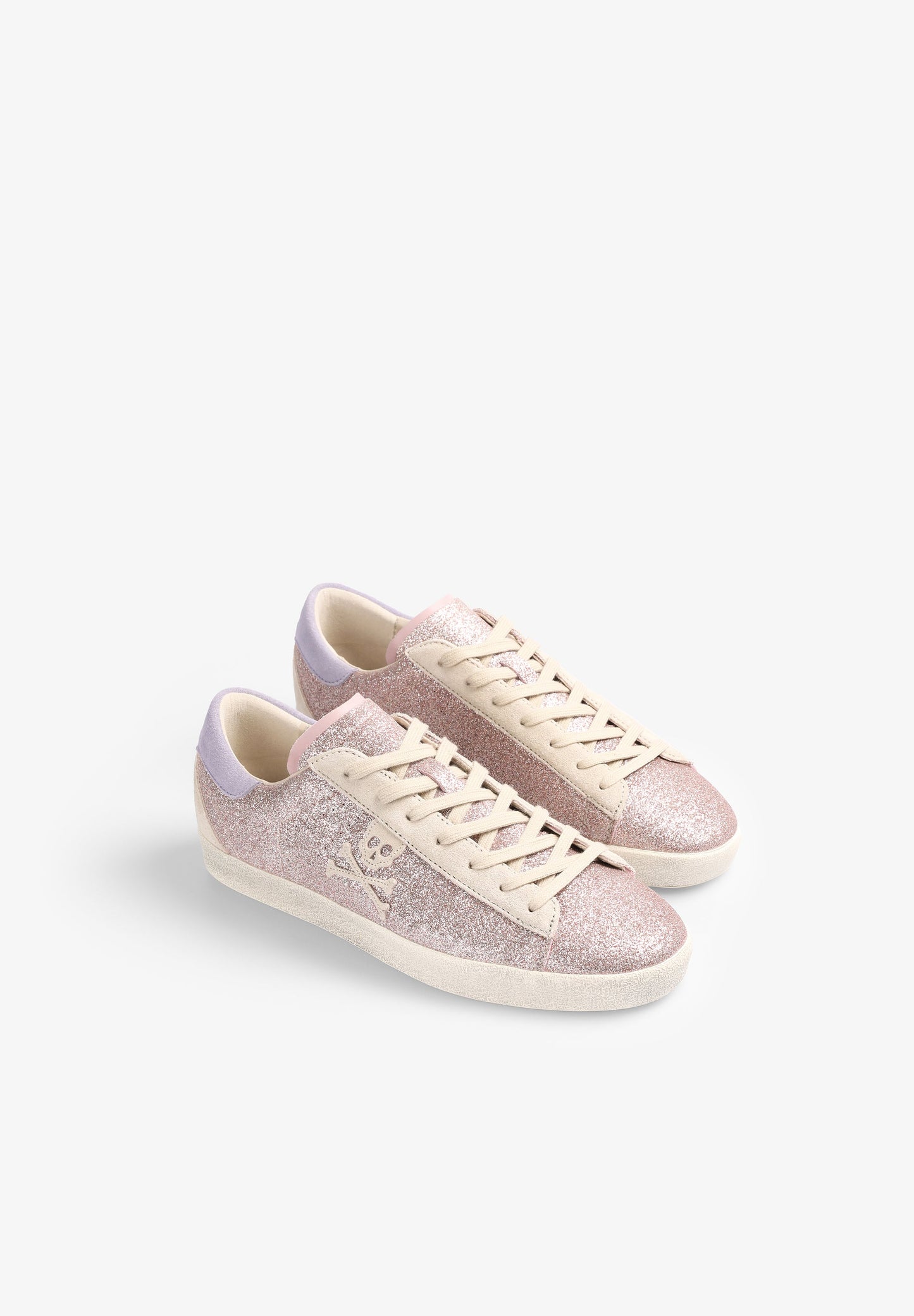 LOW TOP GLITTER SNEAKERS