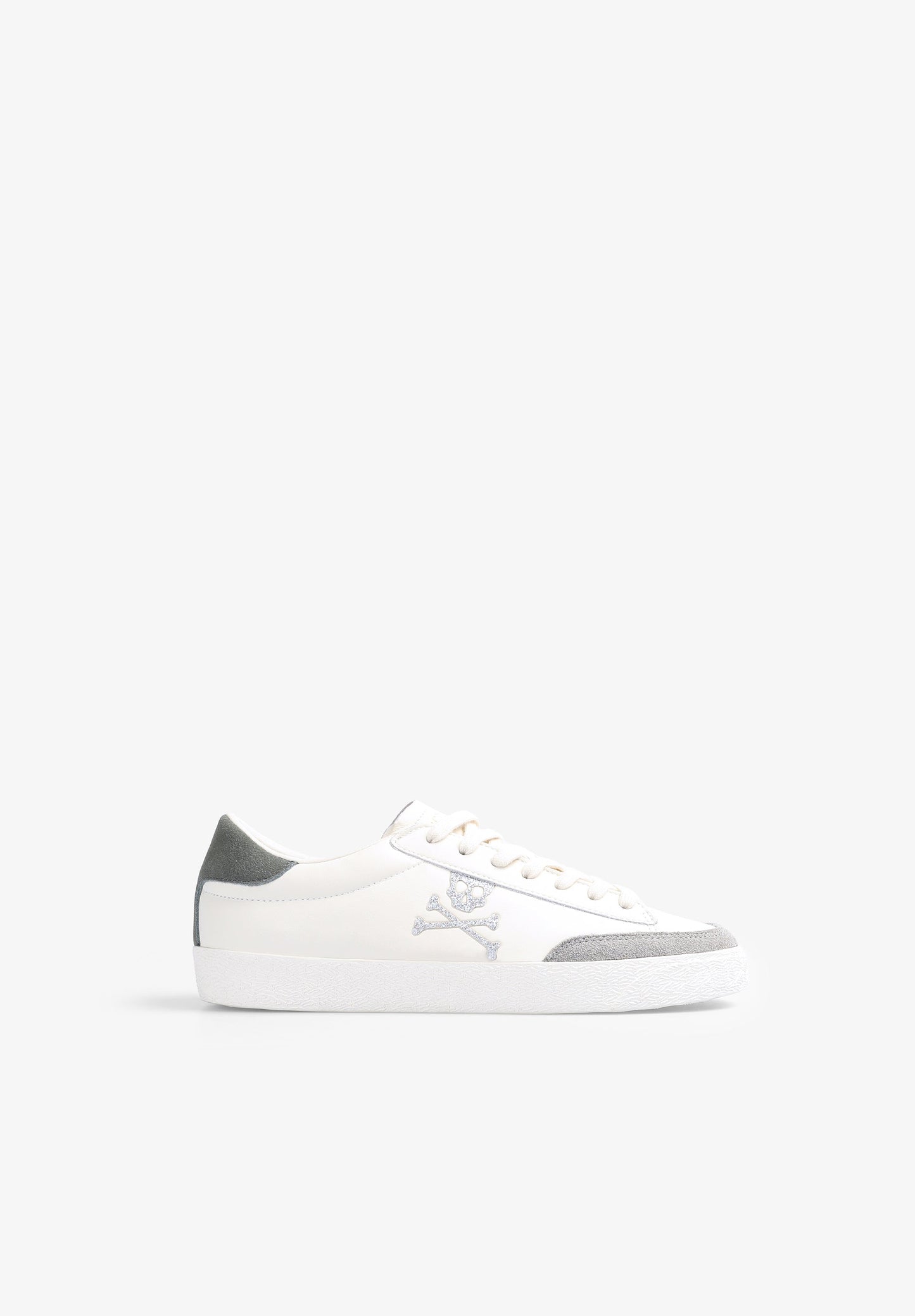 LOW TOP SNEAKERS WITH SIDE SKULL