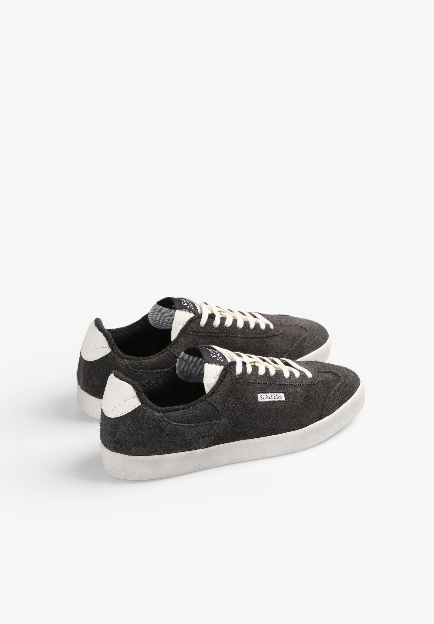 LOW-TOP SNEAKERS IN BRUSHED SPLIT SUEDE