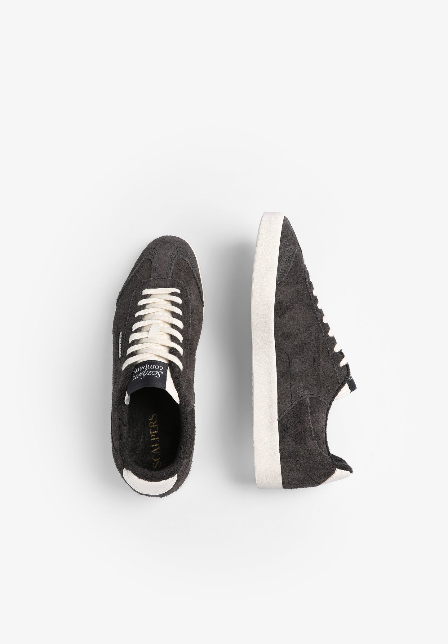 LOW-TOP SNEAKERS IN BRUSHED SPLIT SUEDE