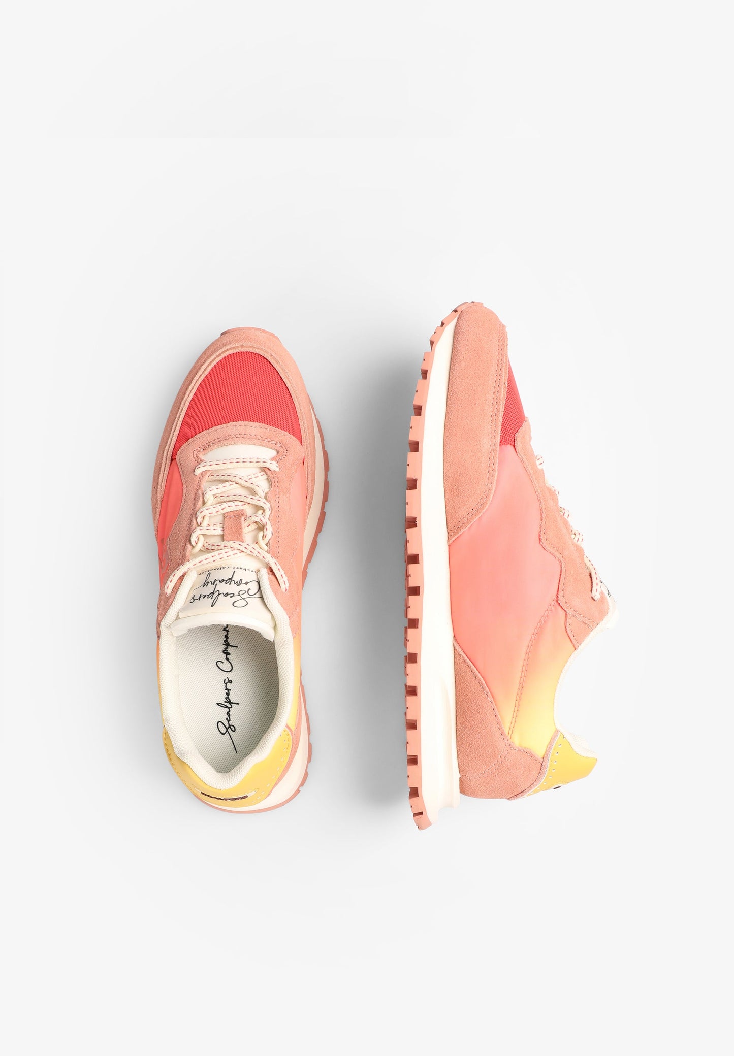 LOGO PRINT HIGH DENSITY SNEAKERS