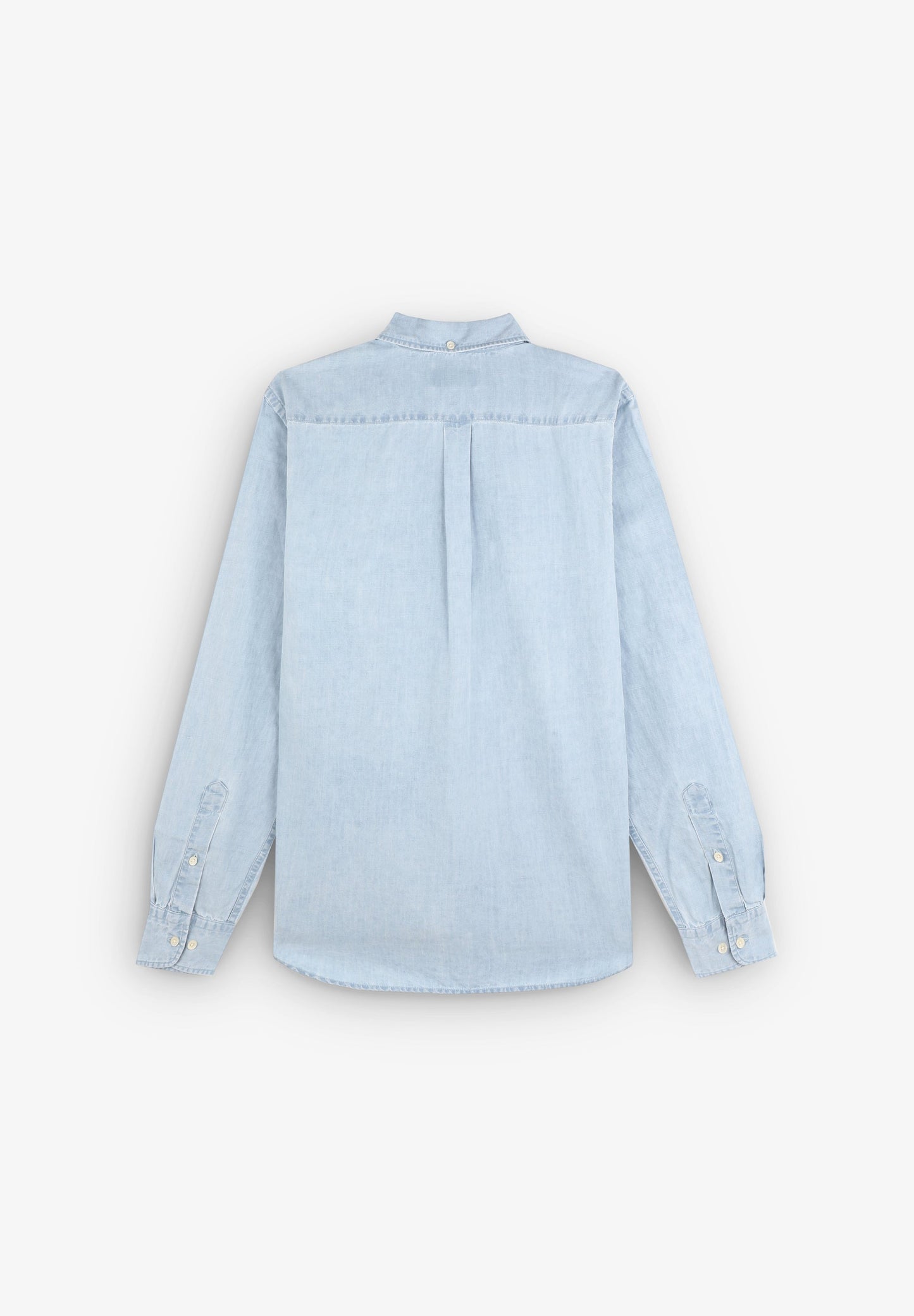 BUTTON-DOWN COLLAR DENIM SHIRT