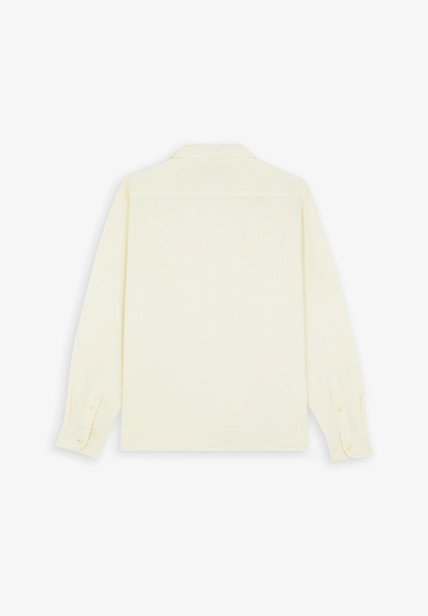 LINEN SHIRT WITH PYJAMA-STYLE COLLAR