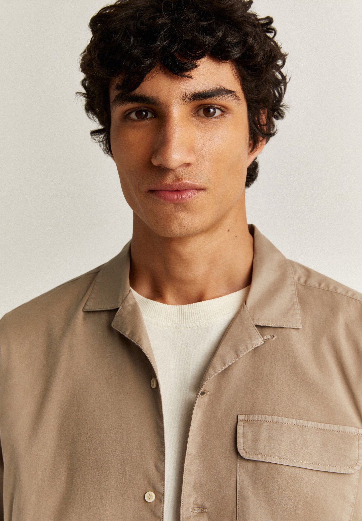 SHIRT WITH PYJAMA-STYLE COLLAR