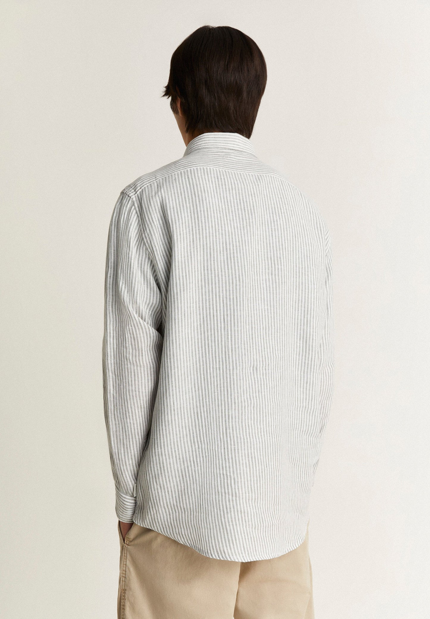 STRIPED LINEN SHIRT