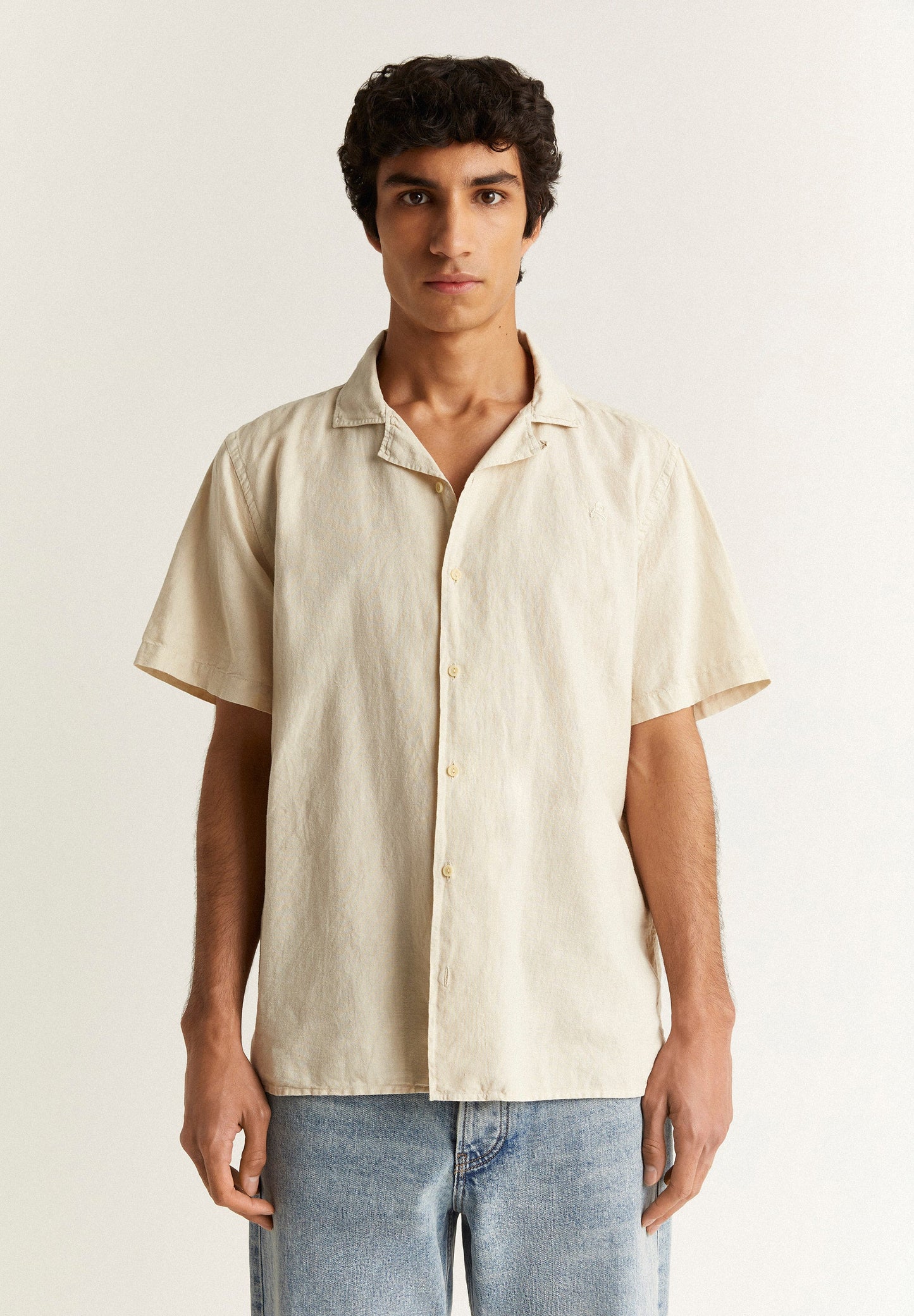 SHORT SLEEVE LINEN SHIRT