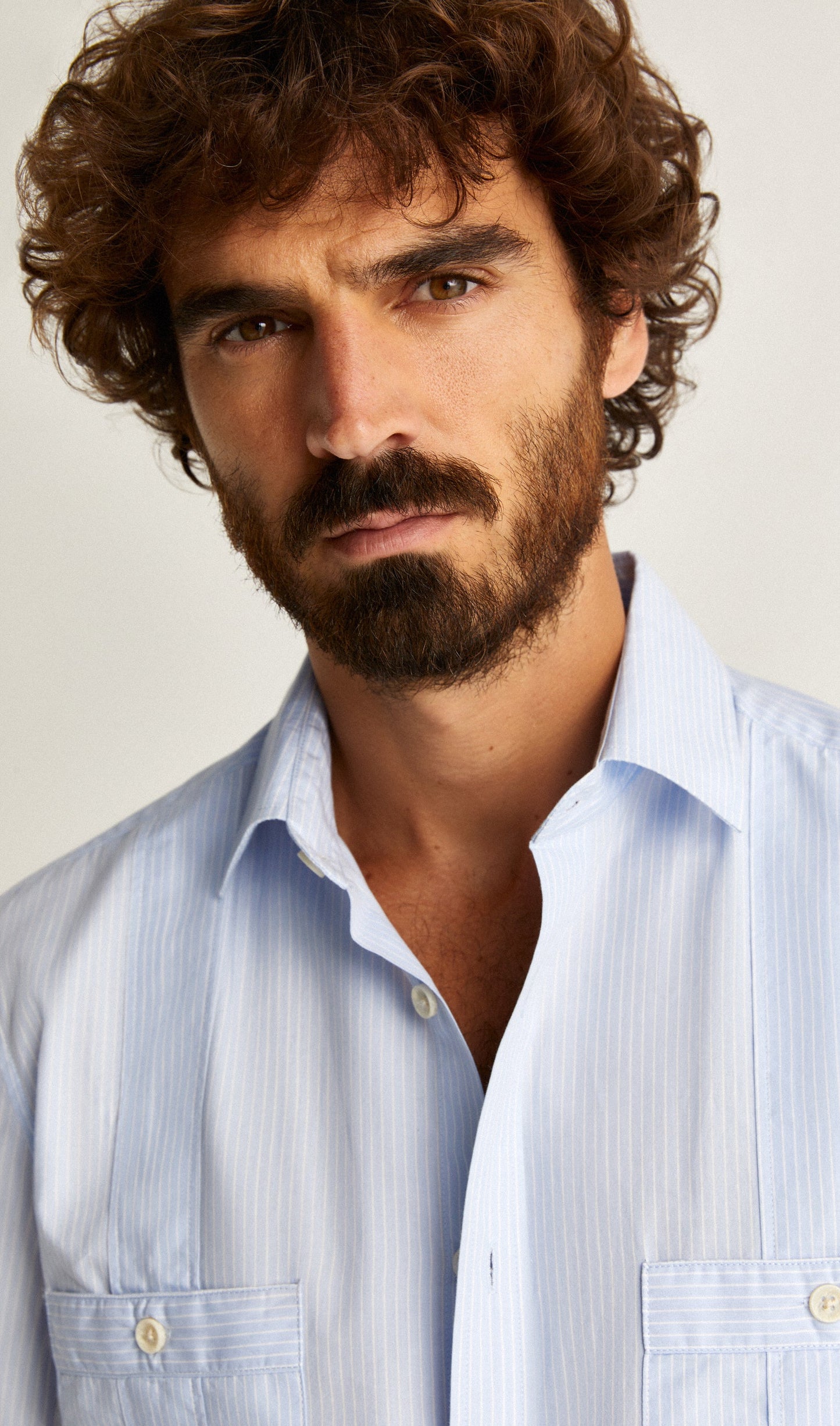 STRIPED PREMIUM GUAYABERA SHIRT