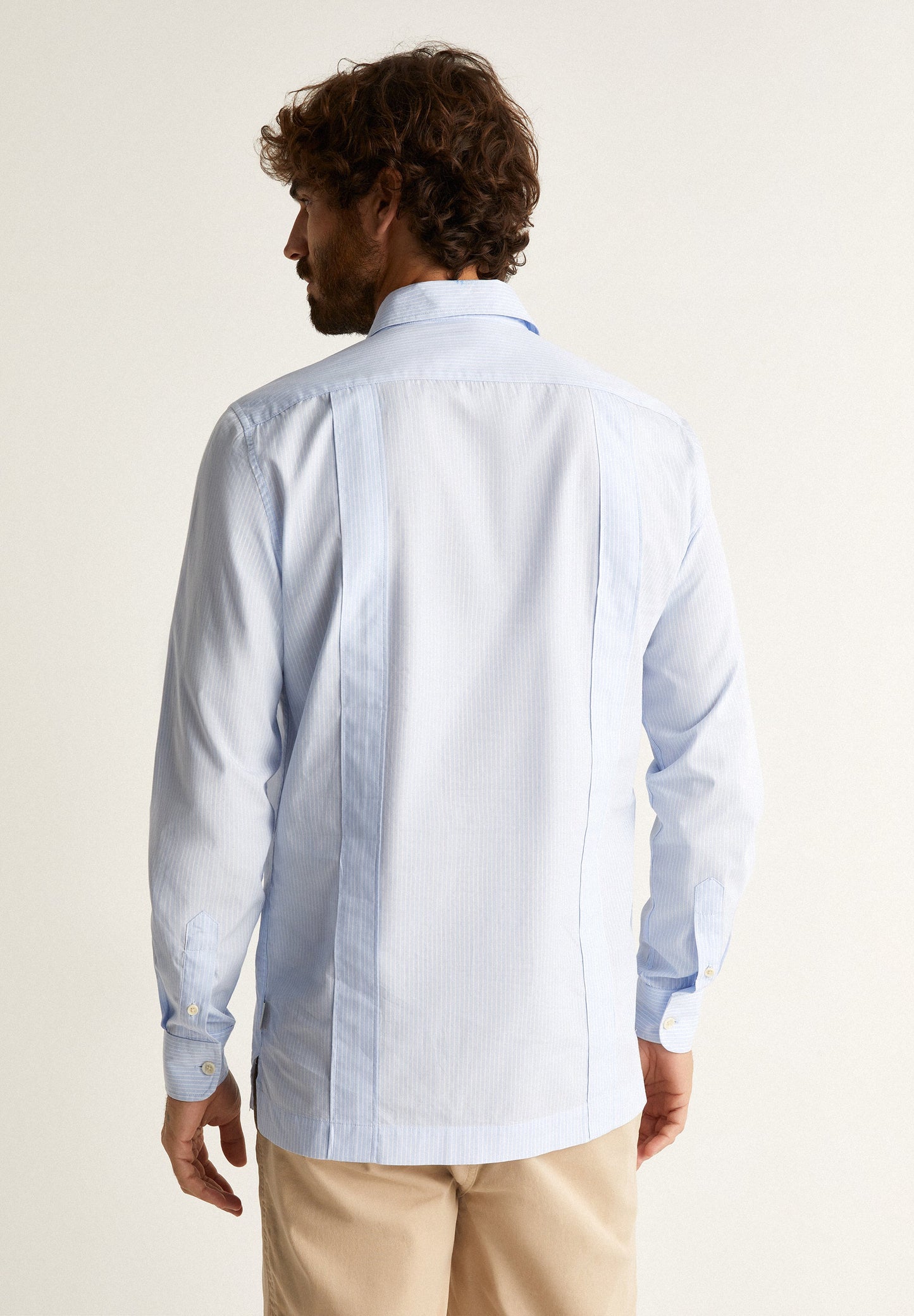 STRIPED PREMIUM GUAYABERA SHIRT