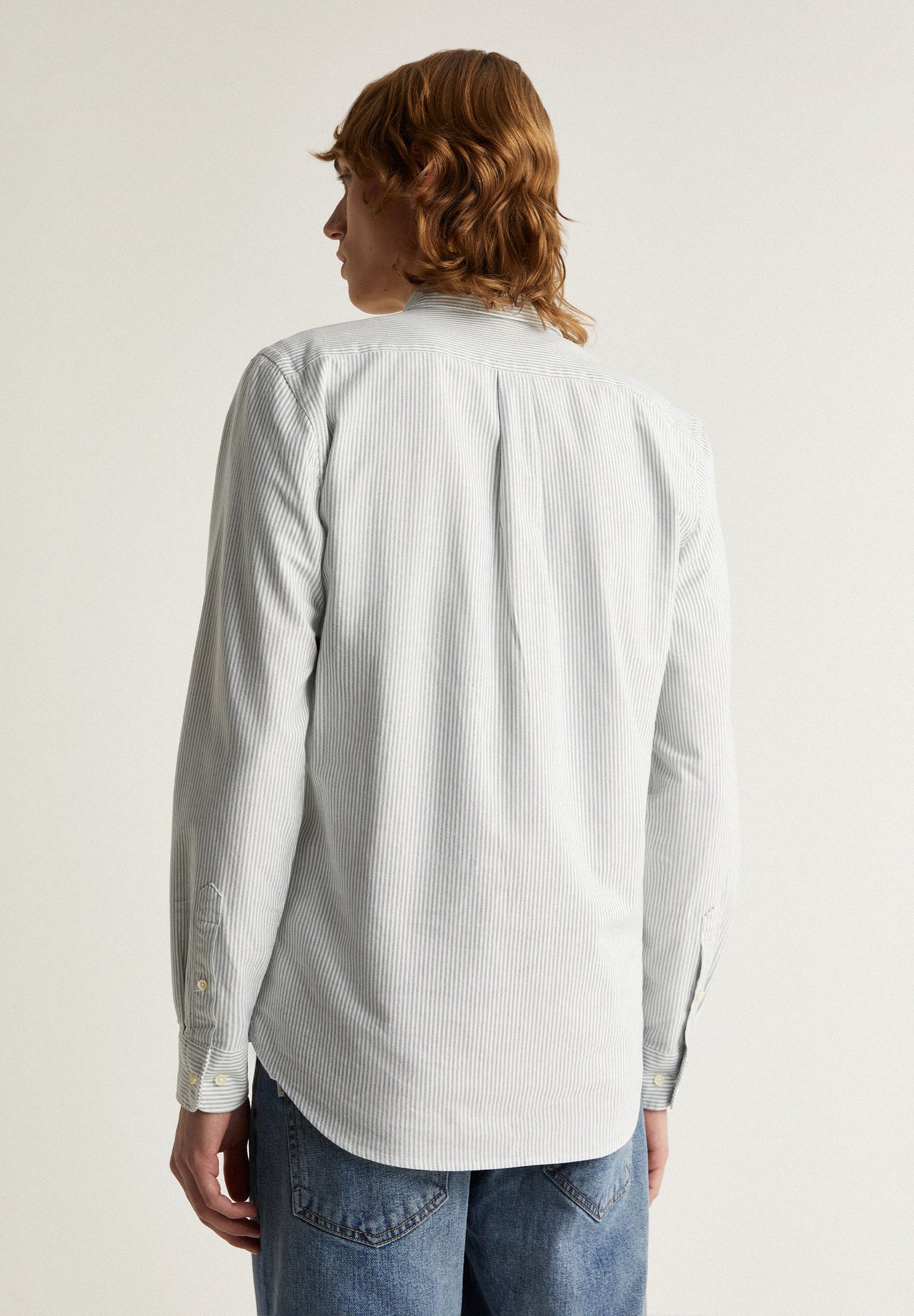 BUTTON COLLAR SKULL SHIRT