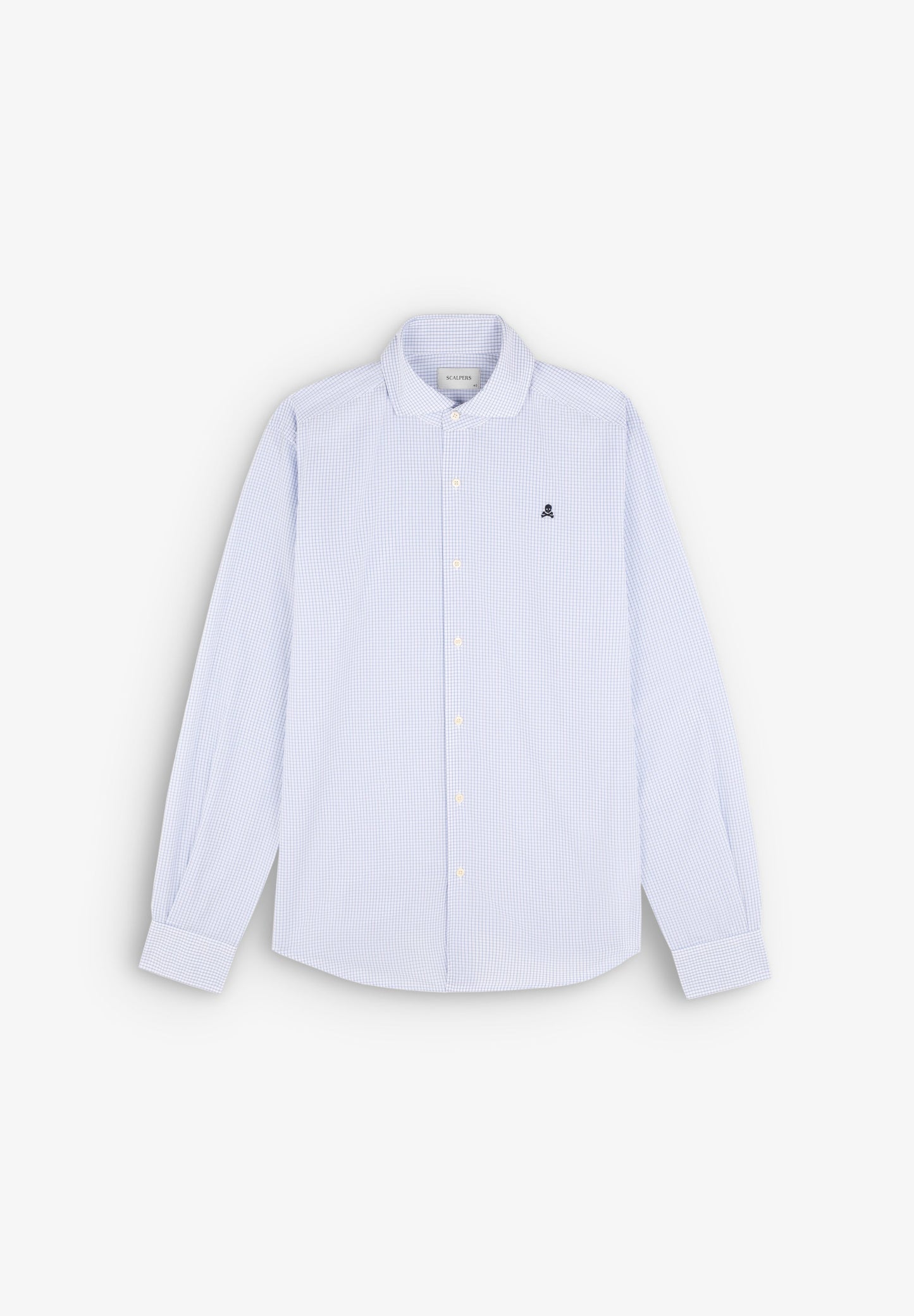 BASIC CHECK DRESS SHIRT