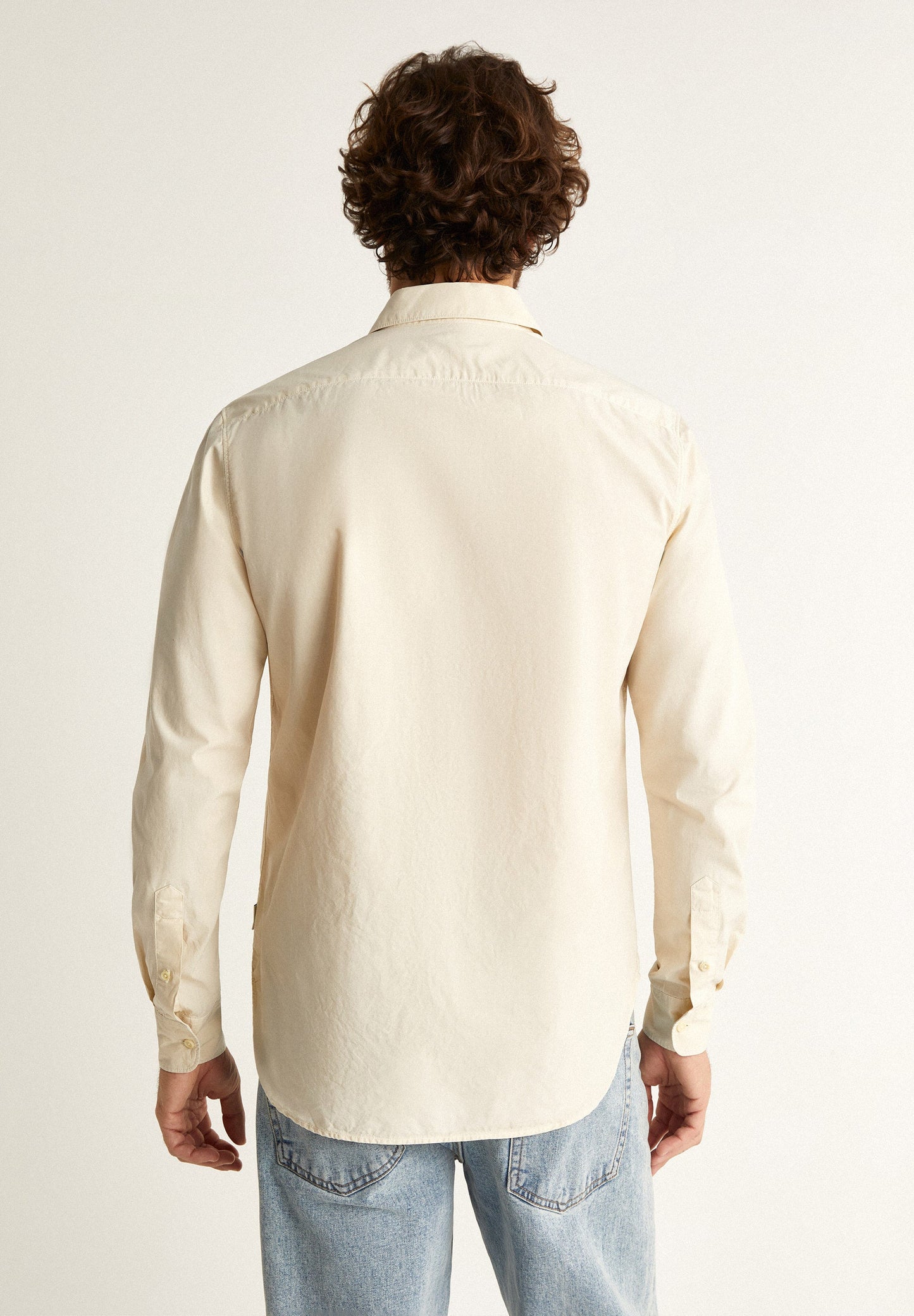 SHIRT WITH SKULL PLACKET