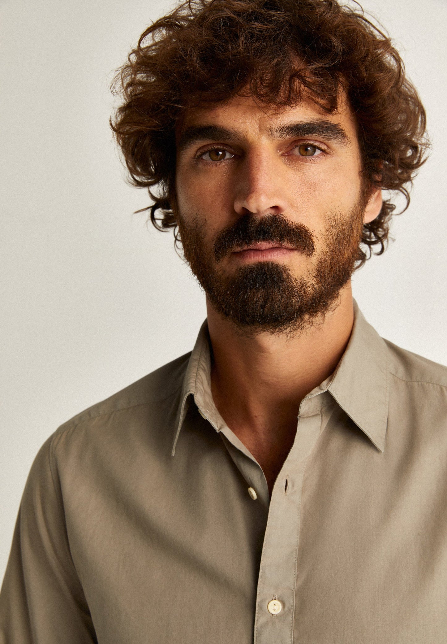 SHIRT WITH SKULL PLACKET