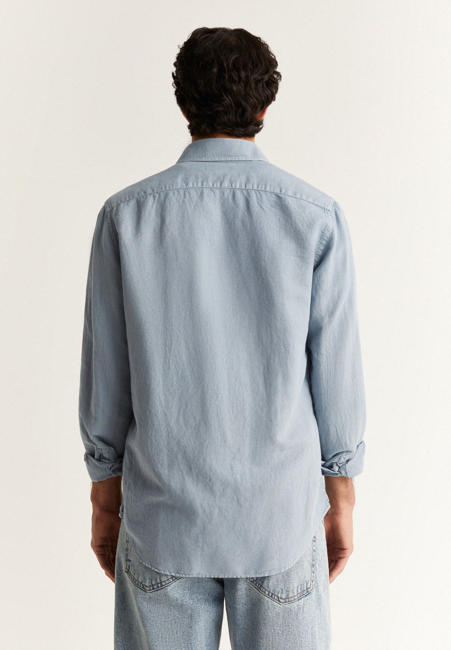 LINEN SKULL SHIRT