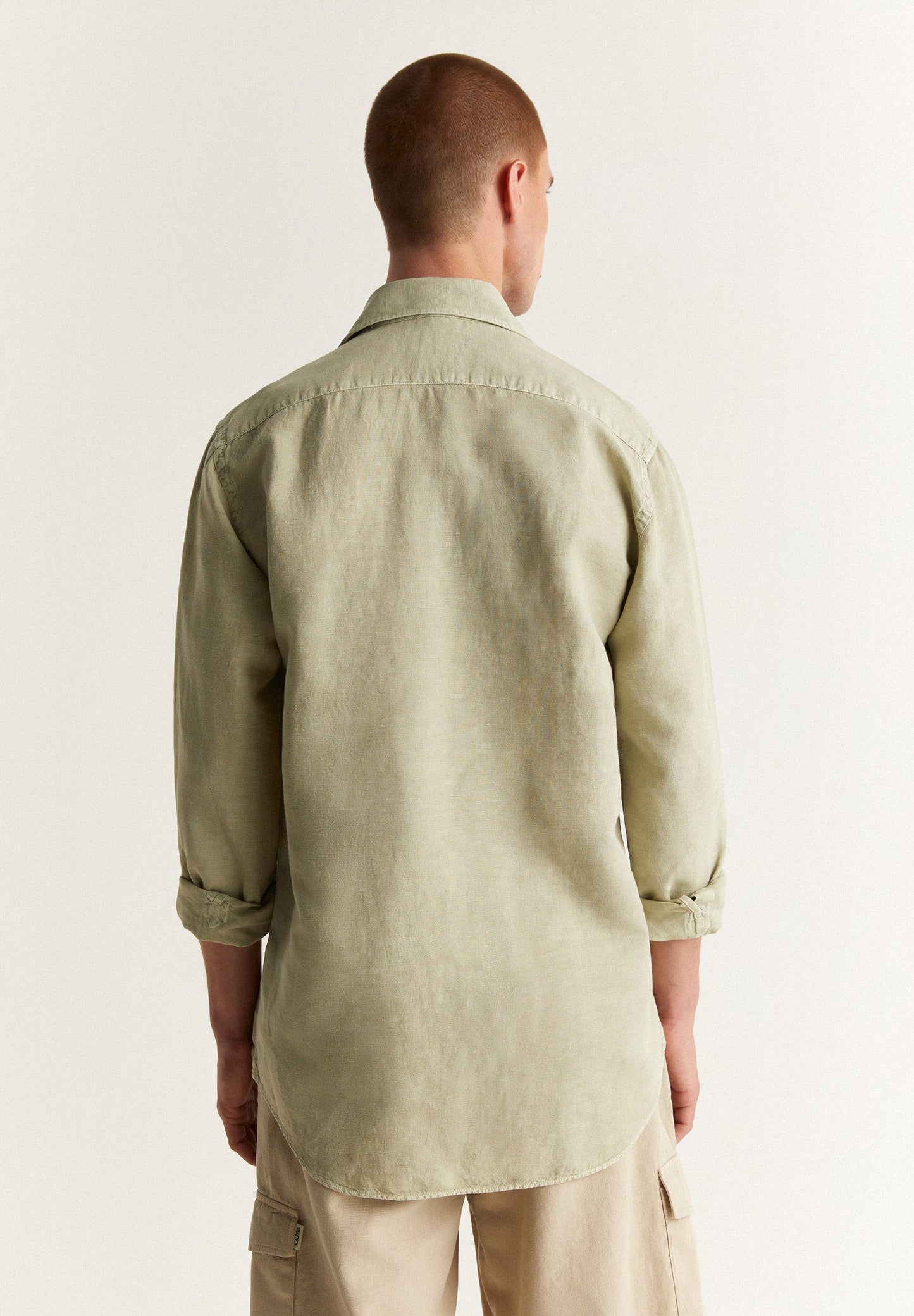 LINEN SKULL SHIRT