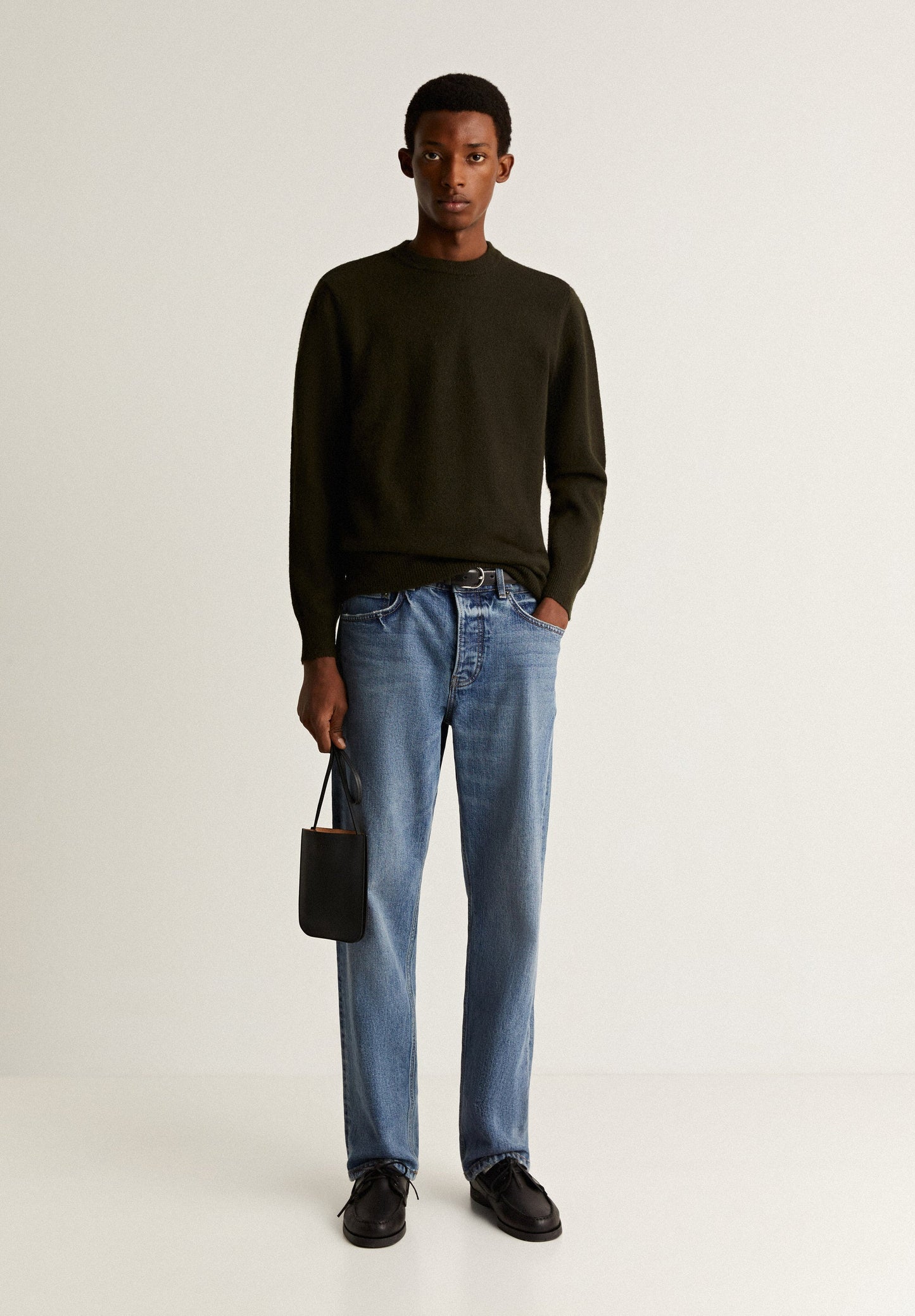 SCALLOPED KNIT SWEATER