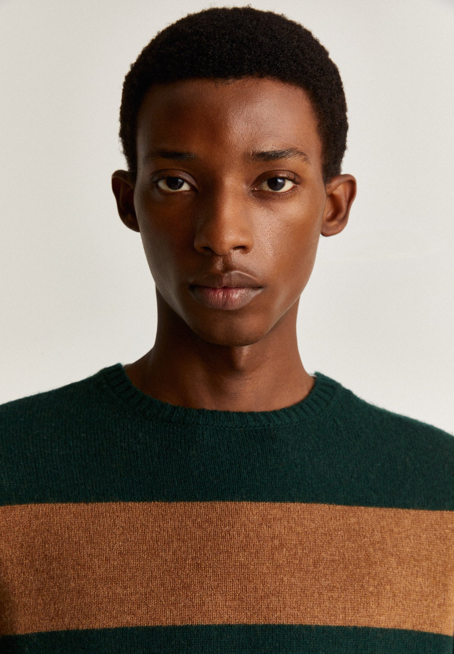 STRIPED KNIT SWEATER