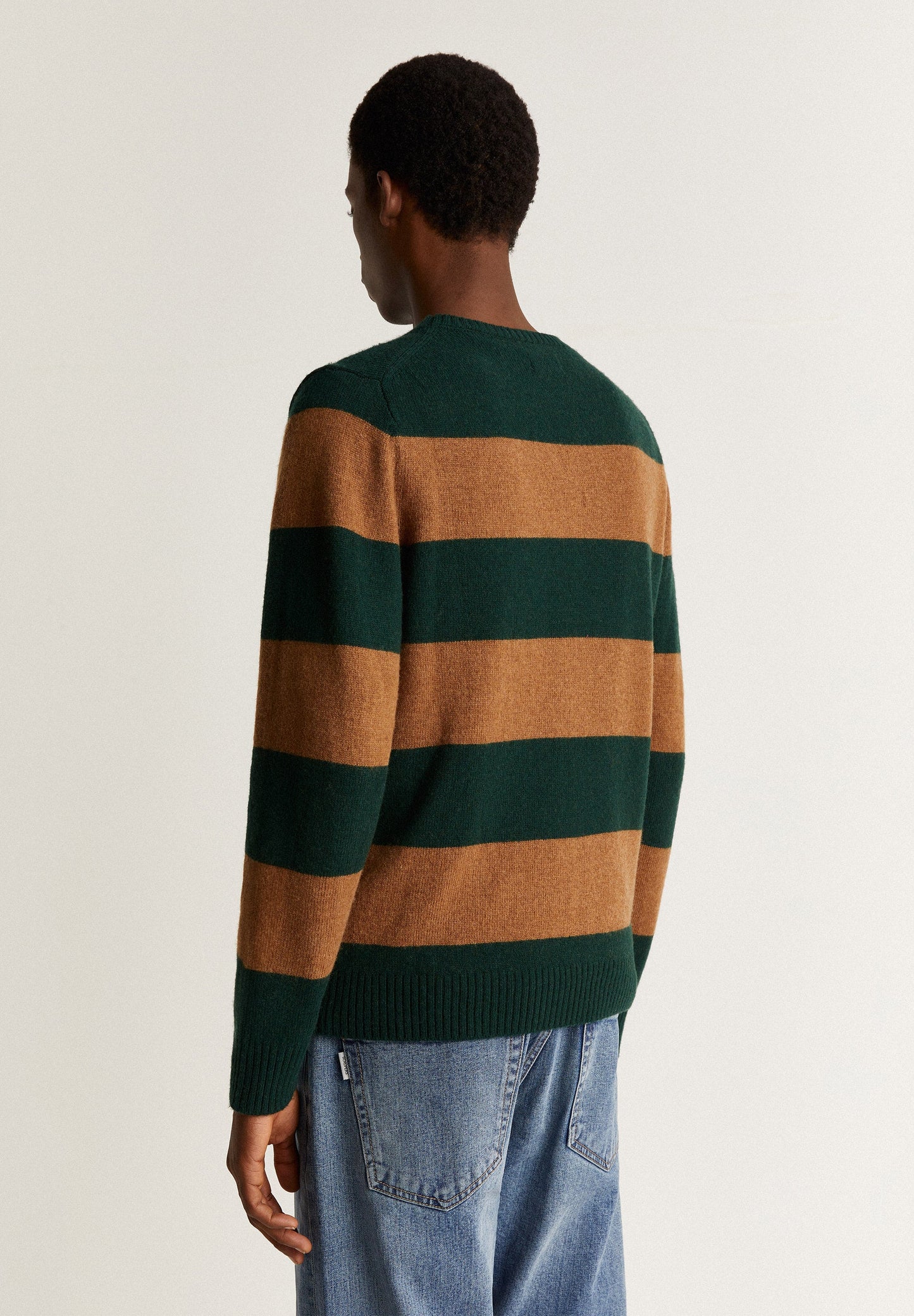 STRIPED KNIT SWEATER