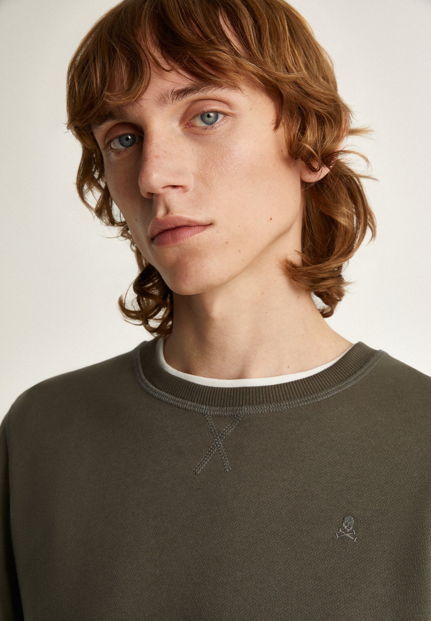 BASIC SKULL SWEATSHIRT