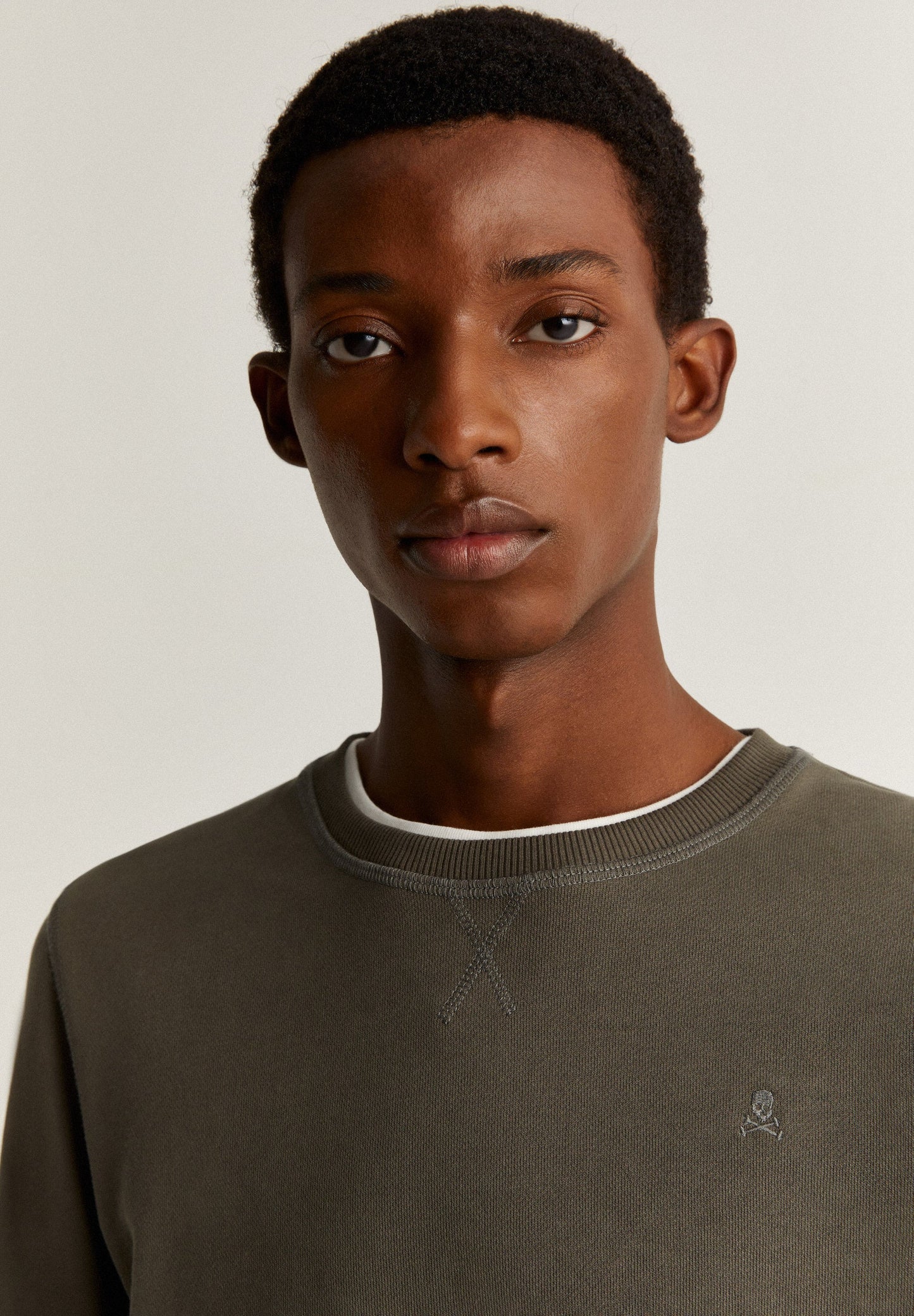 BASIC SKULL SWEATSHIRT