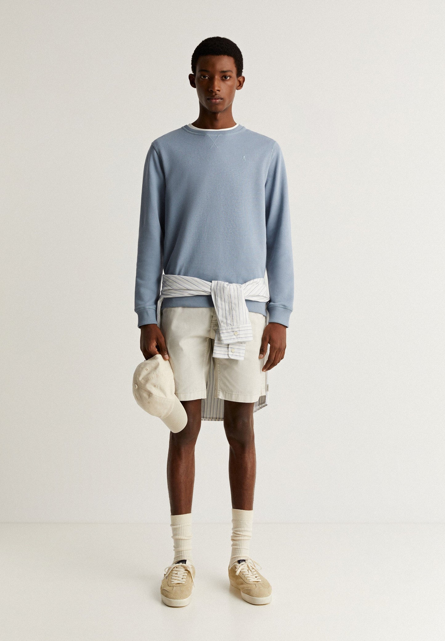 BASIC SKULL SWEATSHIRT