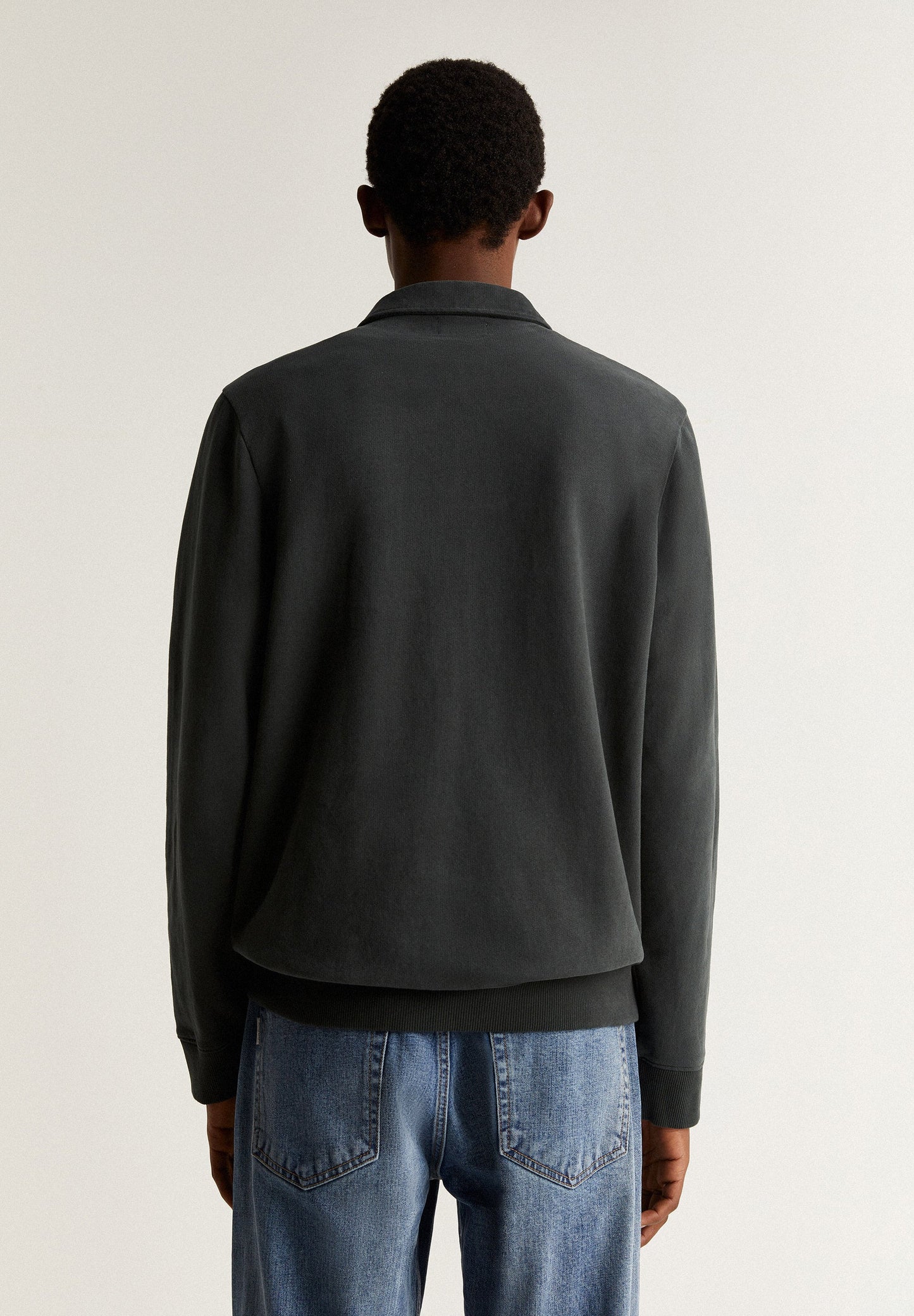 POLO NECK SWEATSHIRT