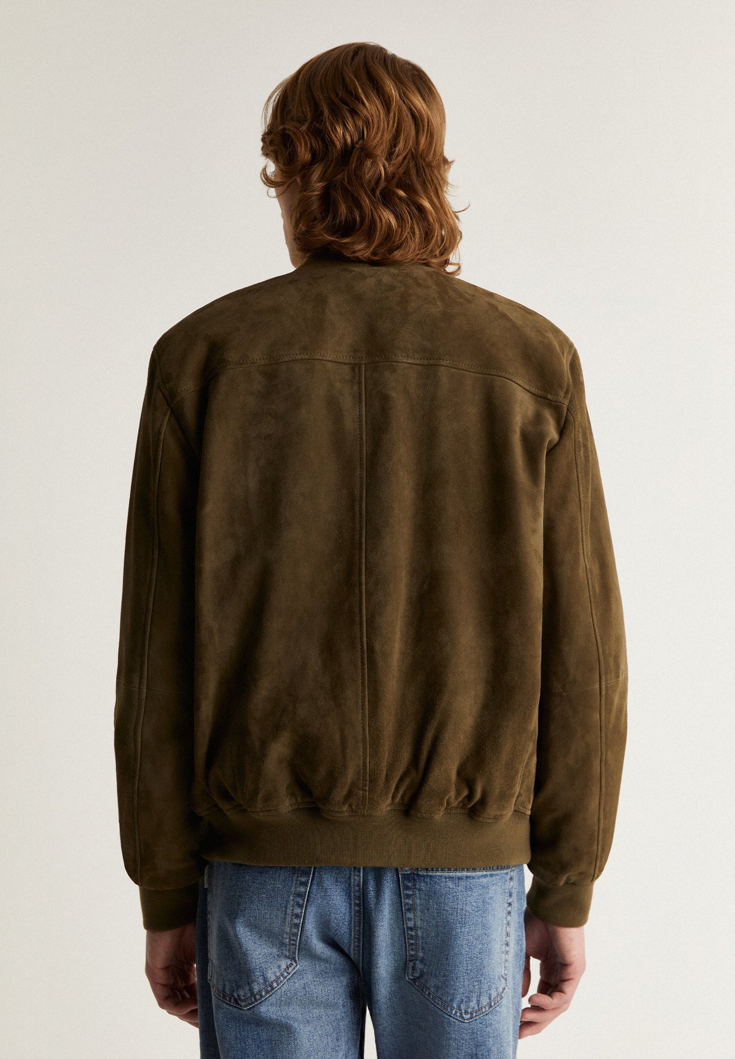 SUEDE BOMBER JACKET