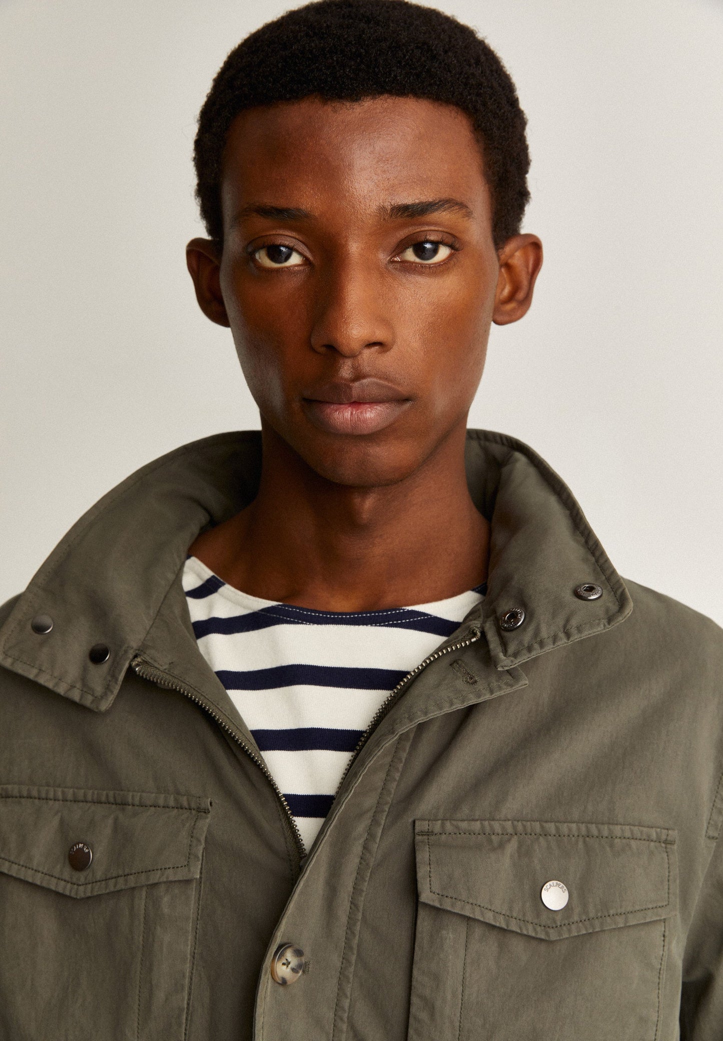 MILITARY JACKET WITH POCKETS