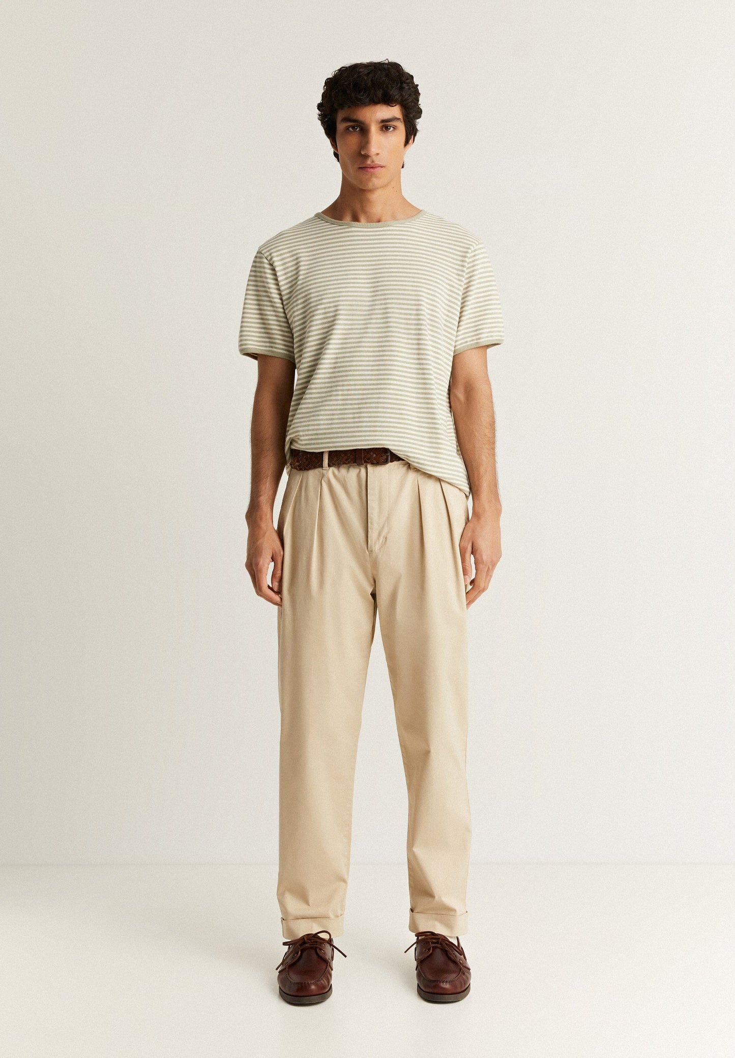 PREMIUM RELAXED TROUSERS WITH DOUBLE DARTS